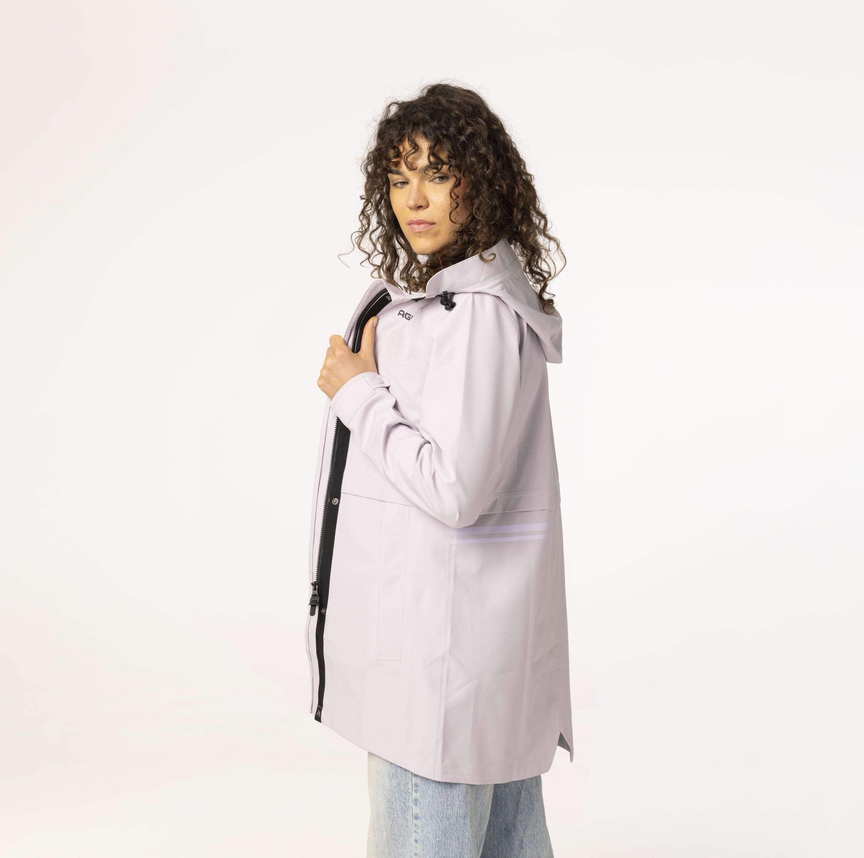 Parka Veste imperméable  Femme Dusty Pink 6/7