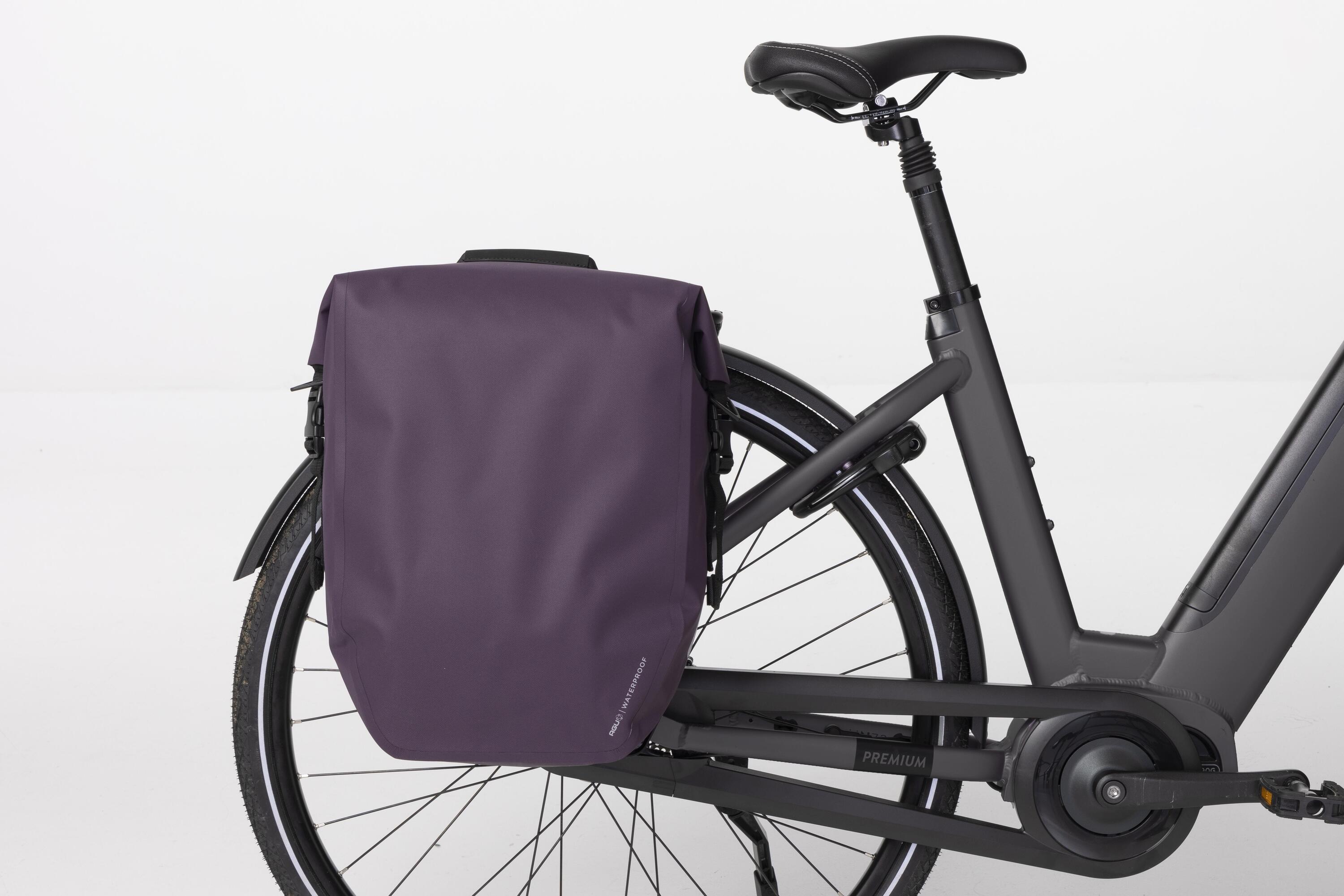 Clean Single Bike Bag Shelter Click'nGo Medium Royal Purple 2/7