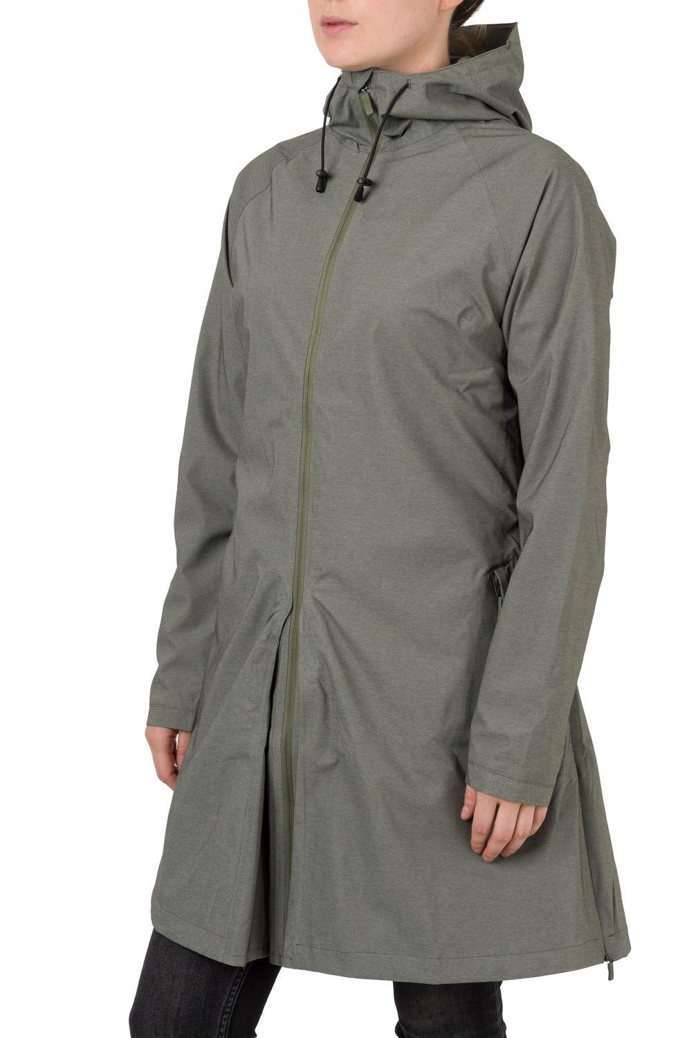SEQ Giacca antipioggia Urban Outdoor Donne Olive Green 2/7
