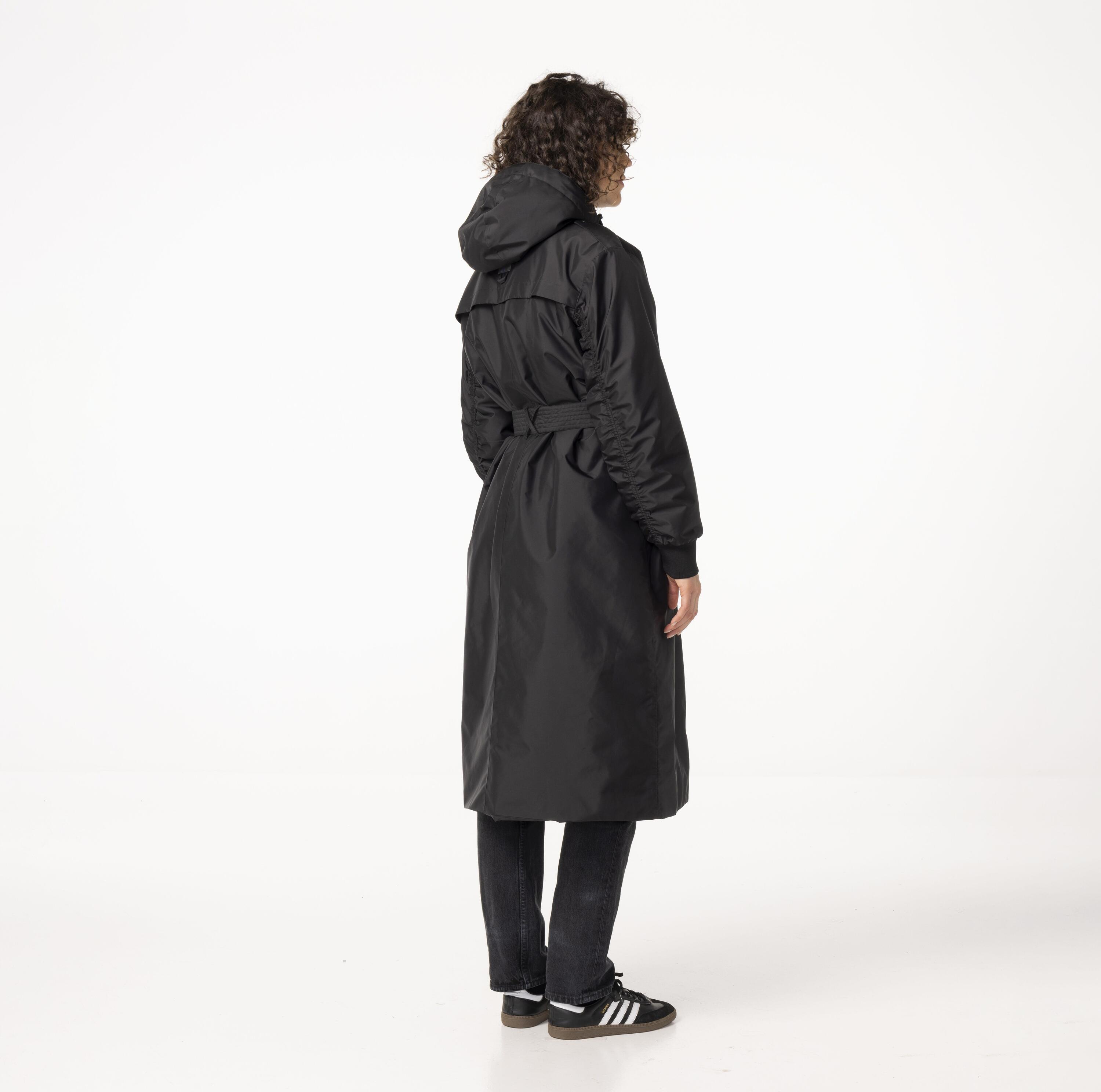Winter Trench Coat Long Winterregenjacke  Damen 3/7