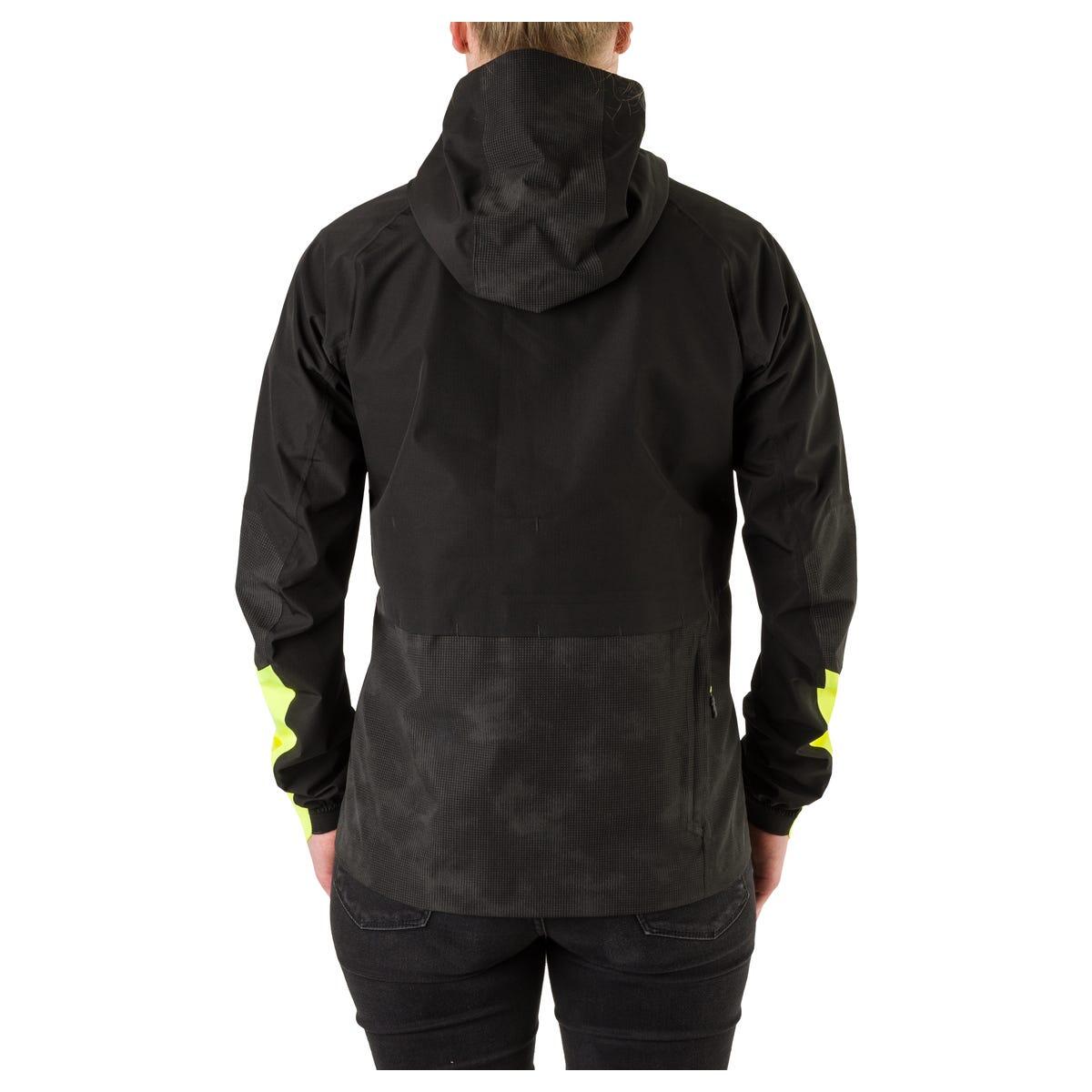 Tech Giacca antipioggia Commuter Donne Hi-vis & Reflection Black 3/7
