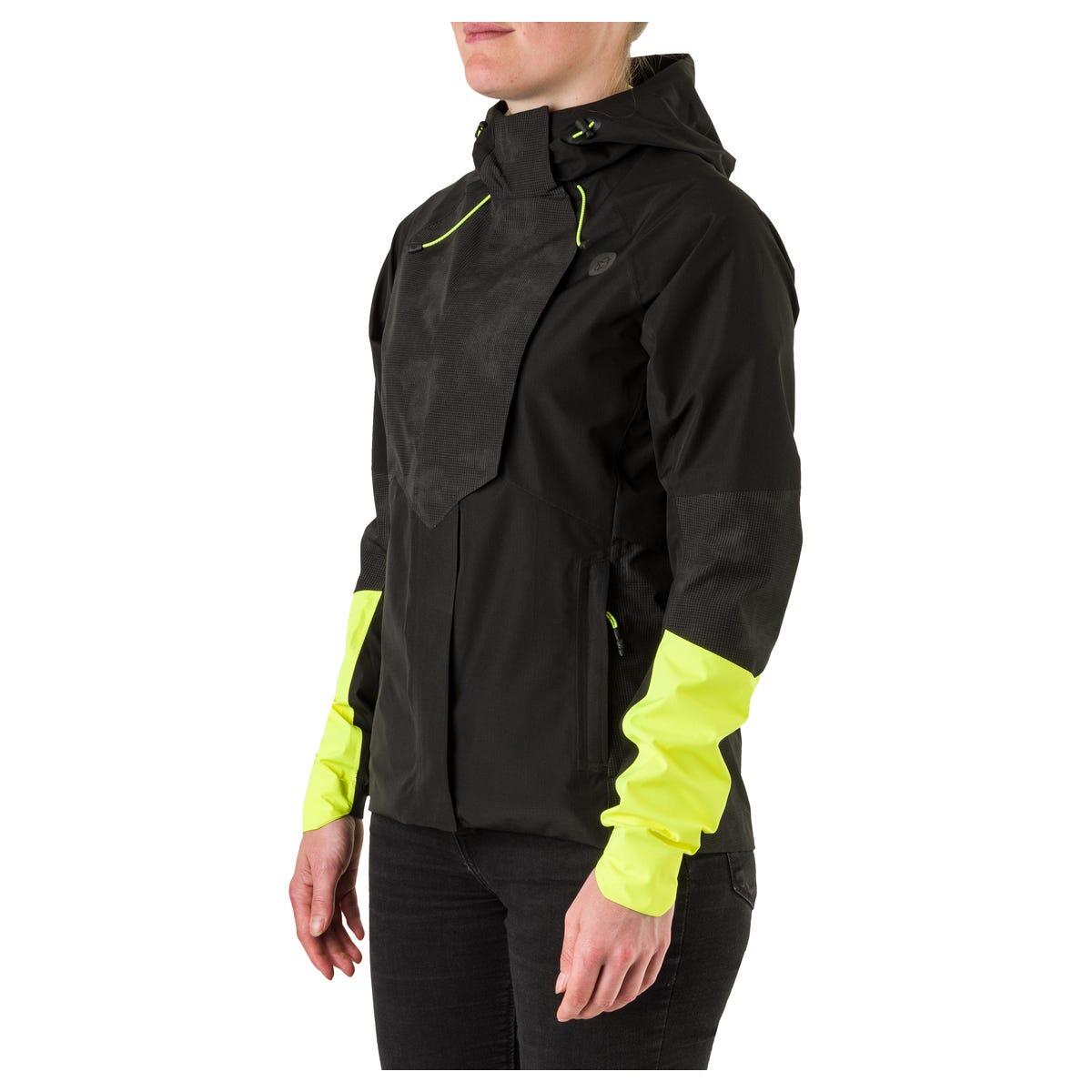 Tech Giacca antipioggia Commuter Donne Hi-vis & Reflection Black 2/7