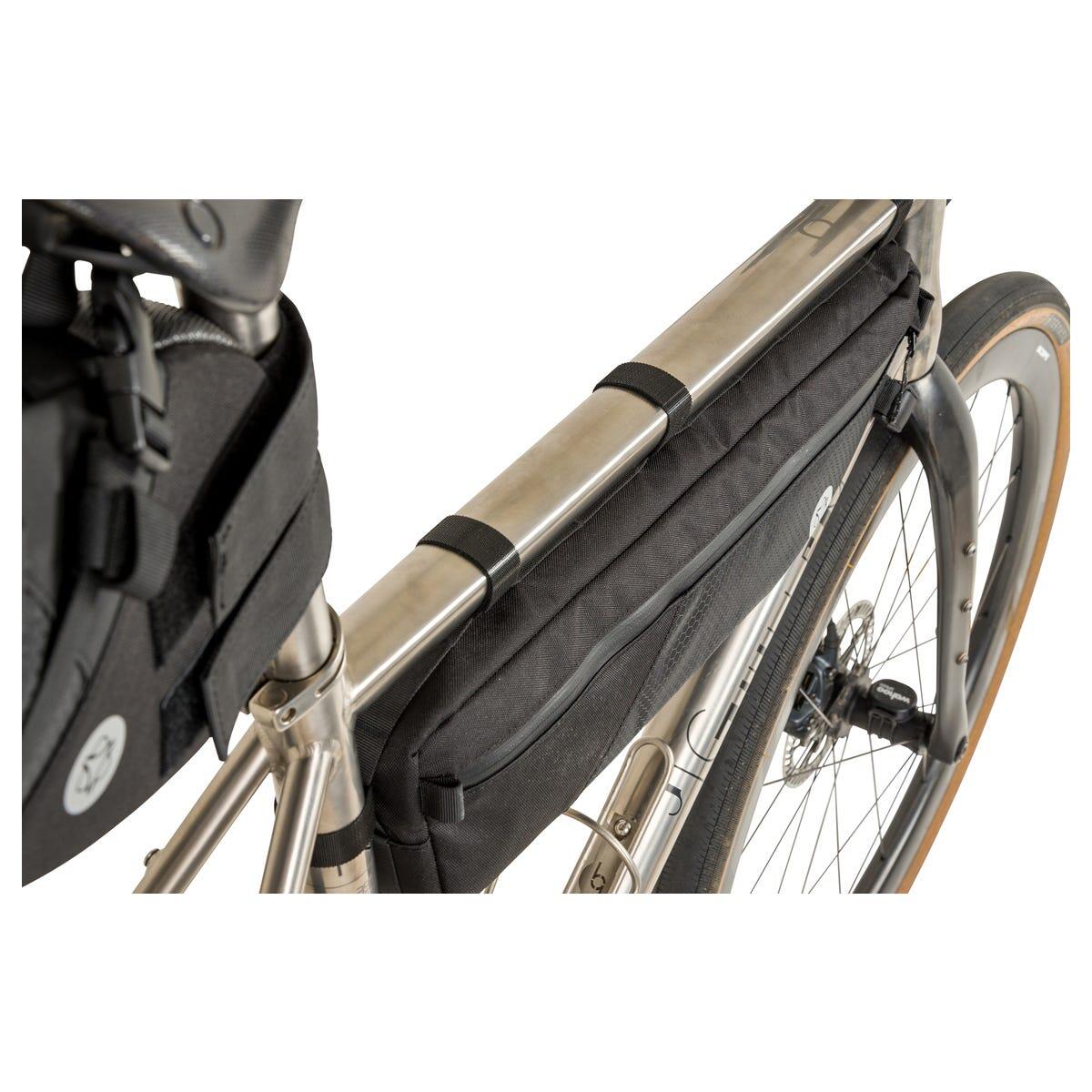Bolsa de quadro Venture impermeável com refletor 3M preta 5/7