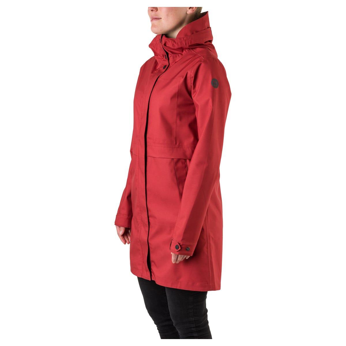 Parka Giacca antipioggia Urban Outdoor Donne Cinnabar 2/7
