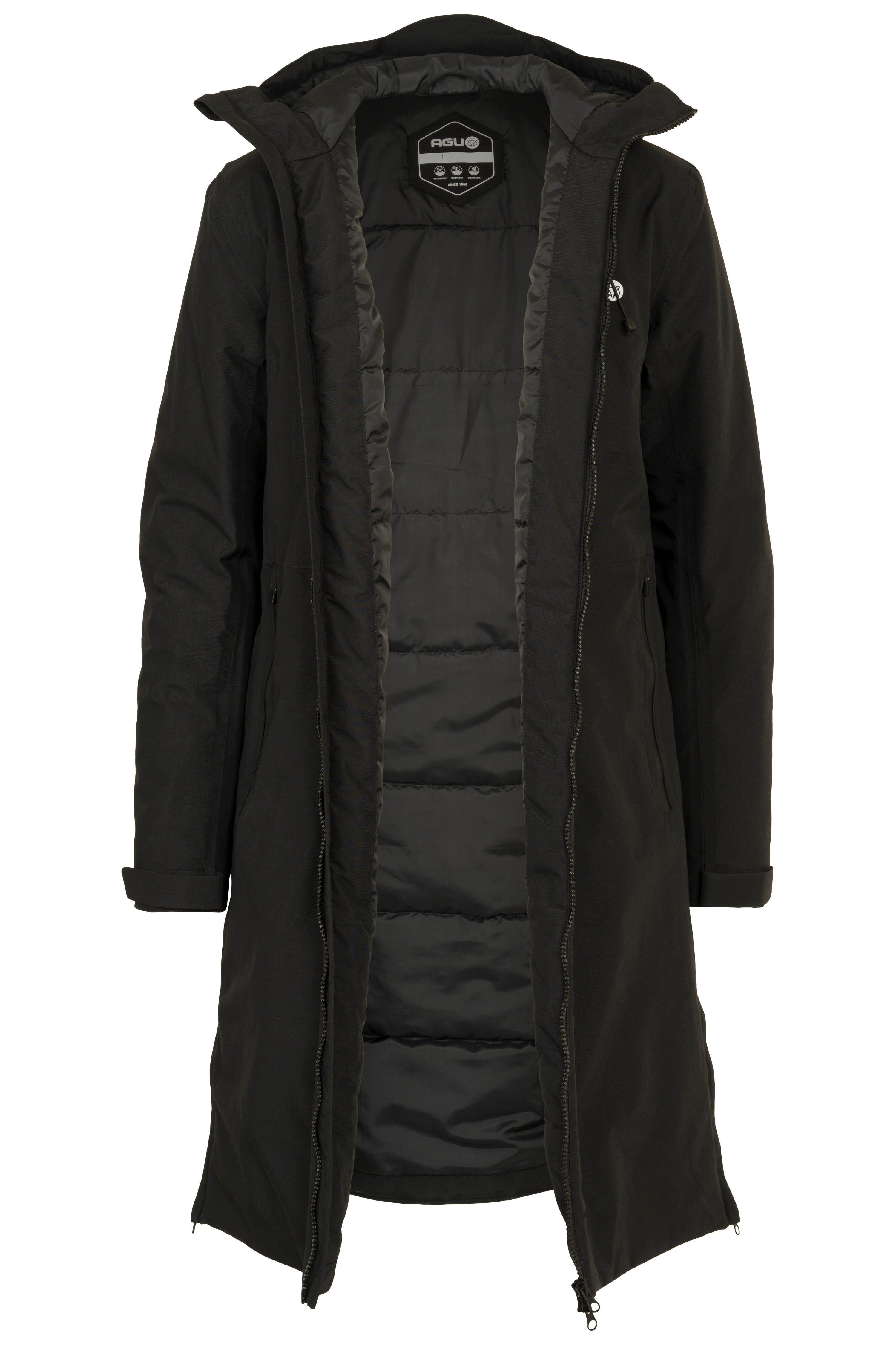 Seq II Veste de pluie en hiver  Femme Black 4/6