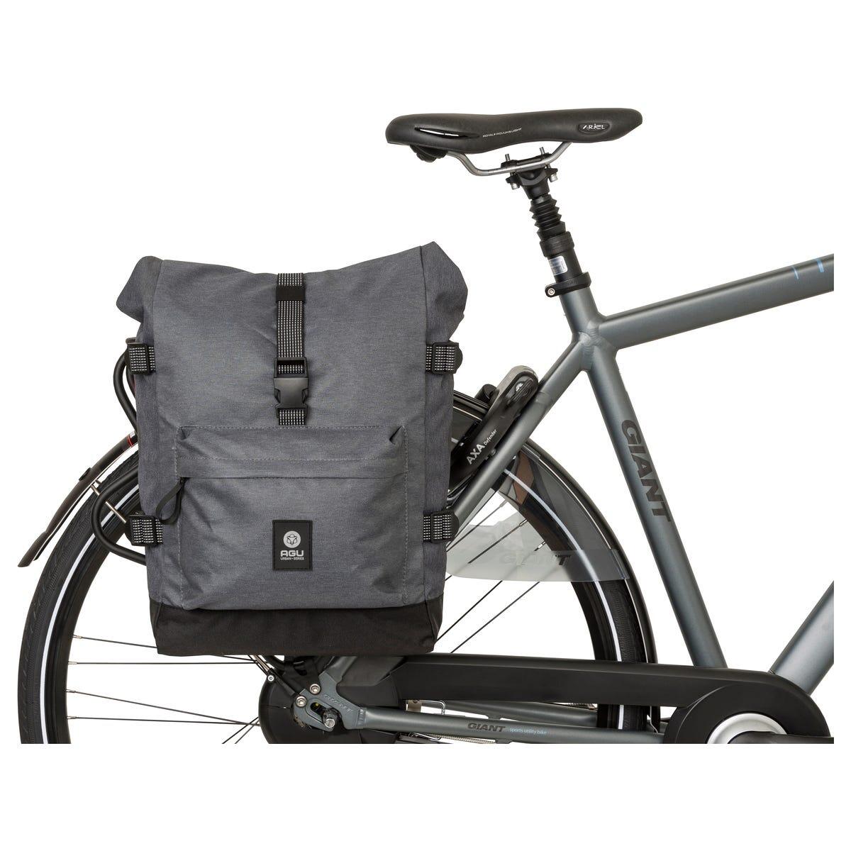 H2O Roll-Top II Einzelne Fahrradtasche Urban Grey 2/7
