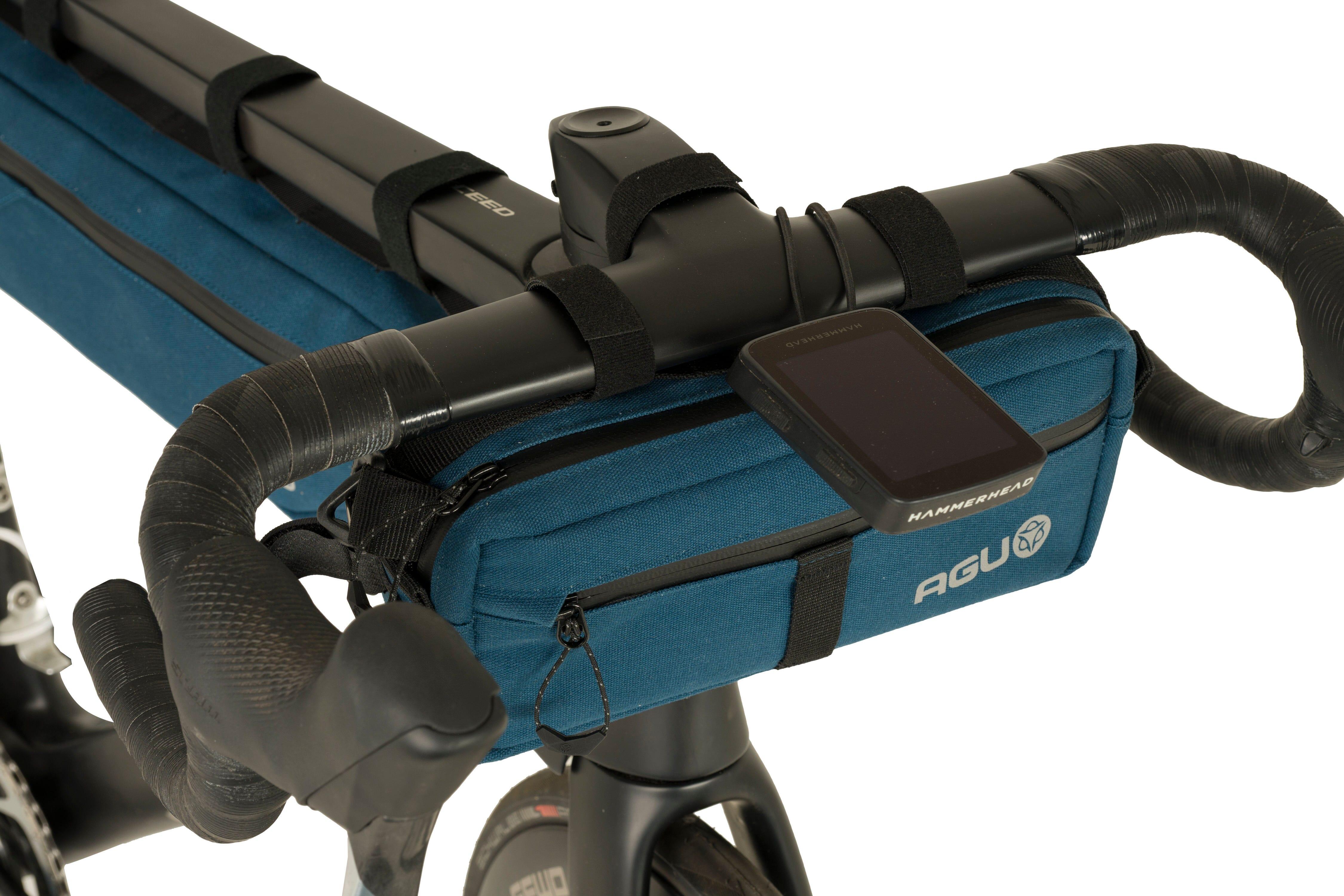 Bar Bag Handlebar Bag Venture Steel Blue | Decathlon