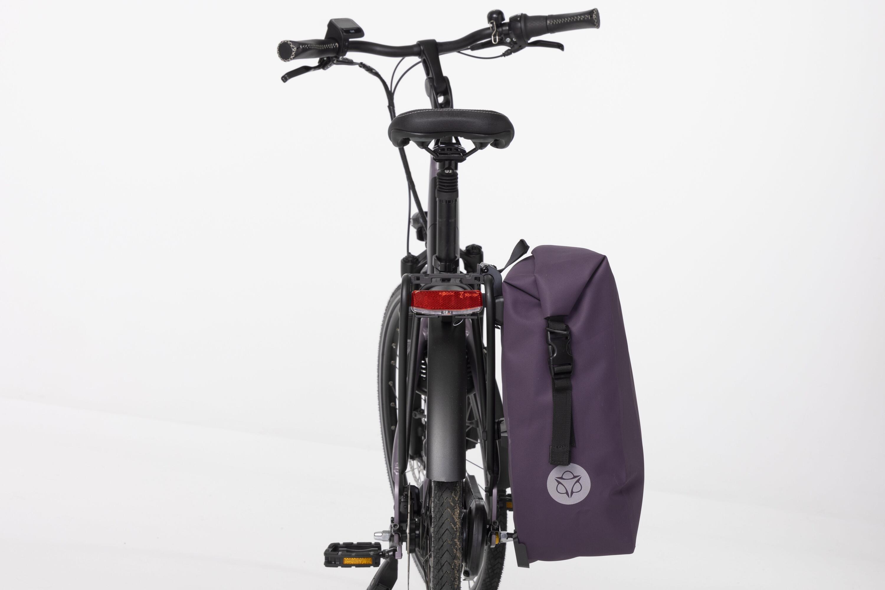 Clean Single Bike Bag Shelter Click'nGo Medium Royal Purple 6/7