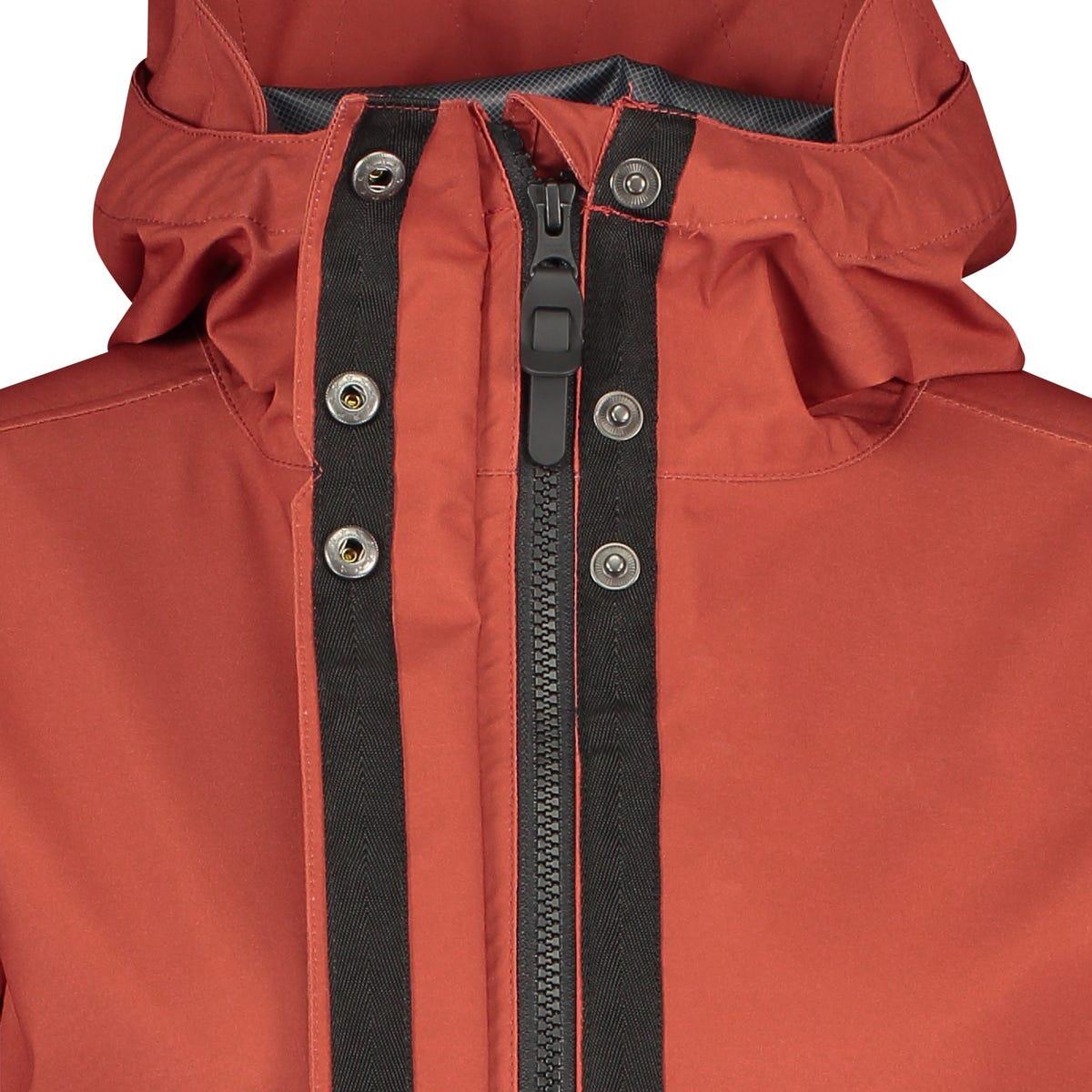 Parka Giacca antipioggia Urban Outdoor Donne Cinnabar 5/7