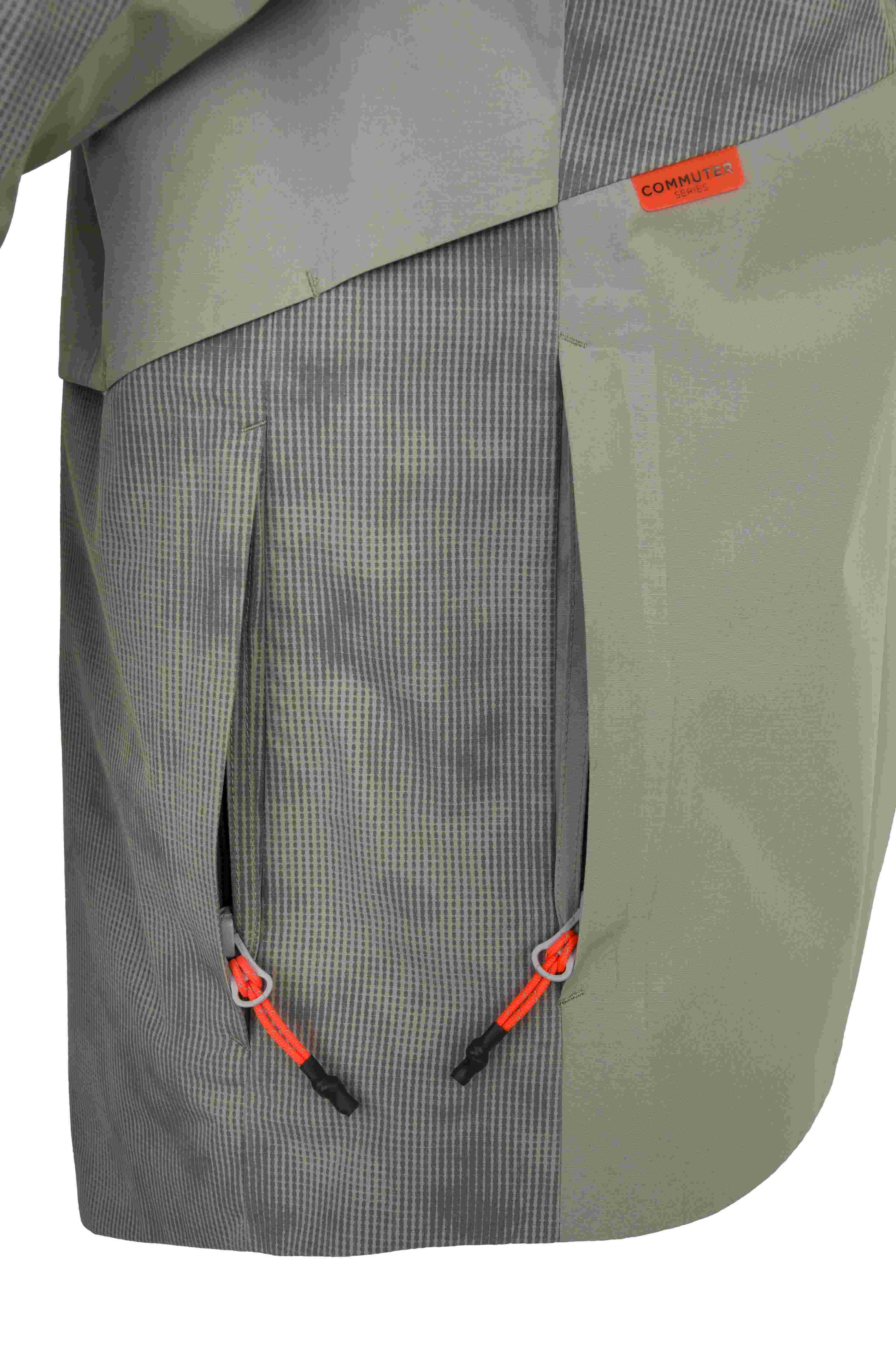 Commuter Giacca antipioggia Commuter Uomini Hi-vis & Reflection Red 5/7