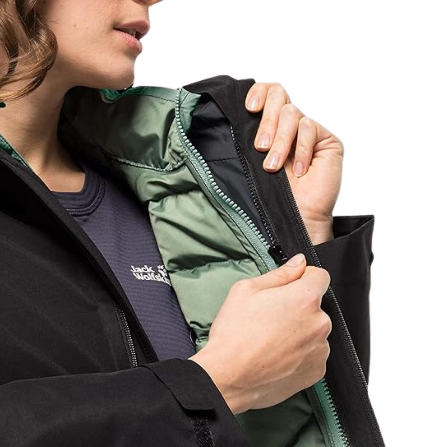 Jack Wolfskin Tundra Down Damen-Wanderjacke 4/4