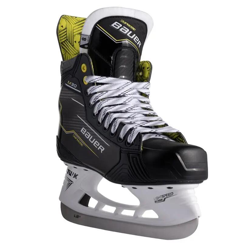 BAUER Supreme M30 Senior, adulti, pattini da hockey su ghiaccio – EE 3/7
