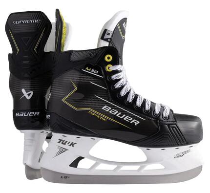 PATIN DE HOCKEY BAUER SUPREME M30 ADULTE PIED FIN