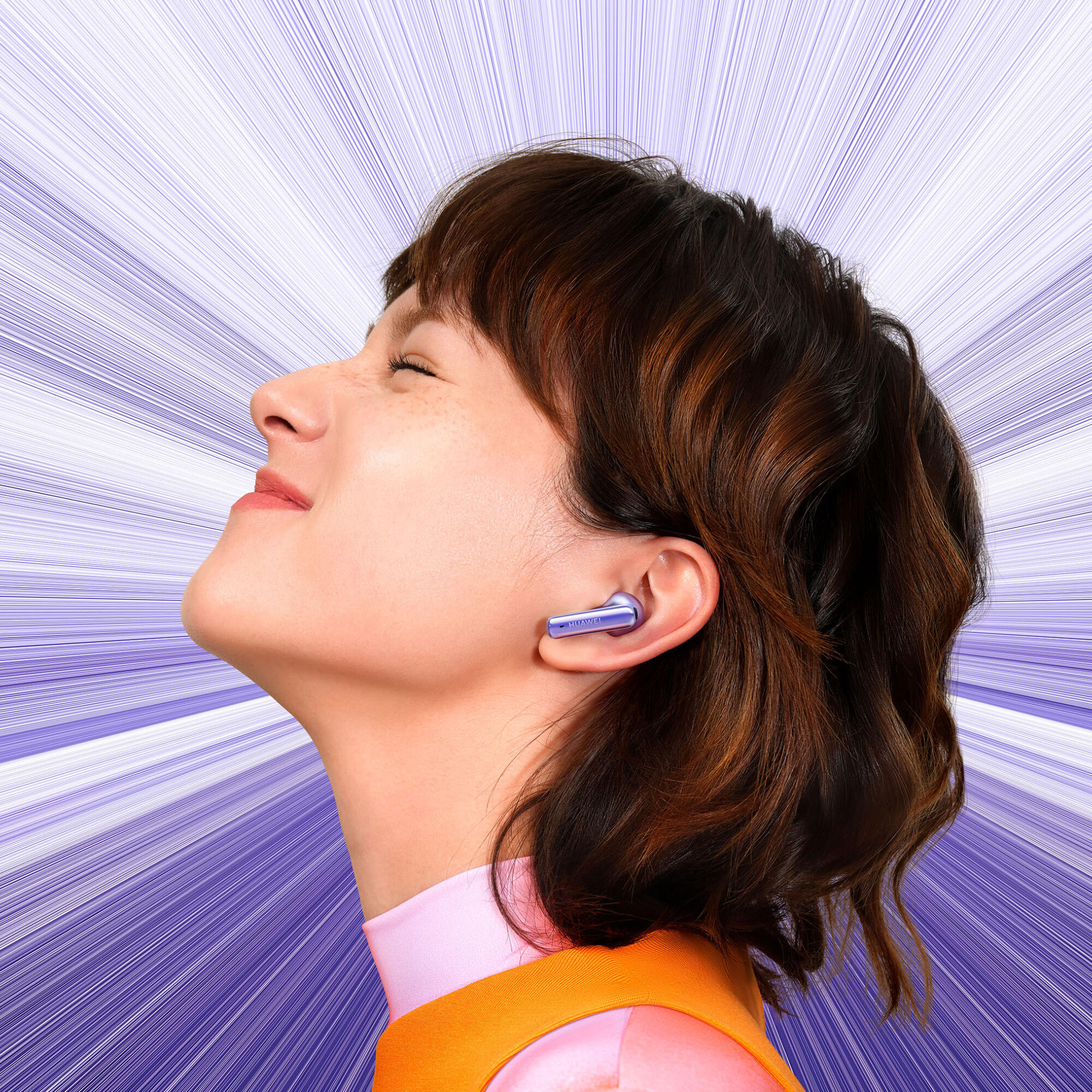 Ecouteurs sans fil HUAWEI FreeBuds 6i à Annulation Active du Bruit 3.0 Violet 7/7