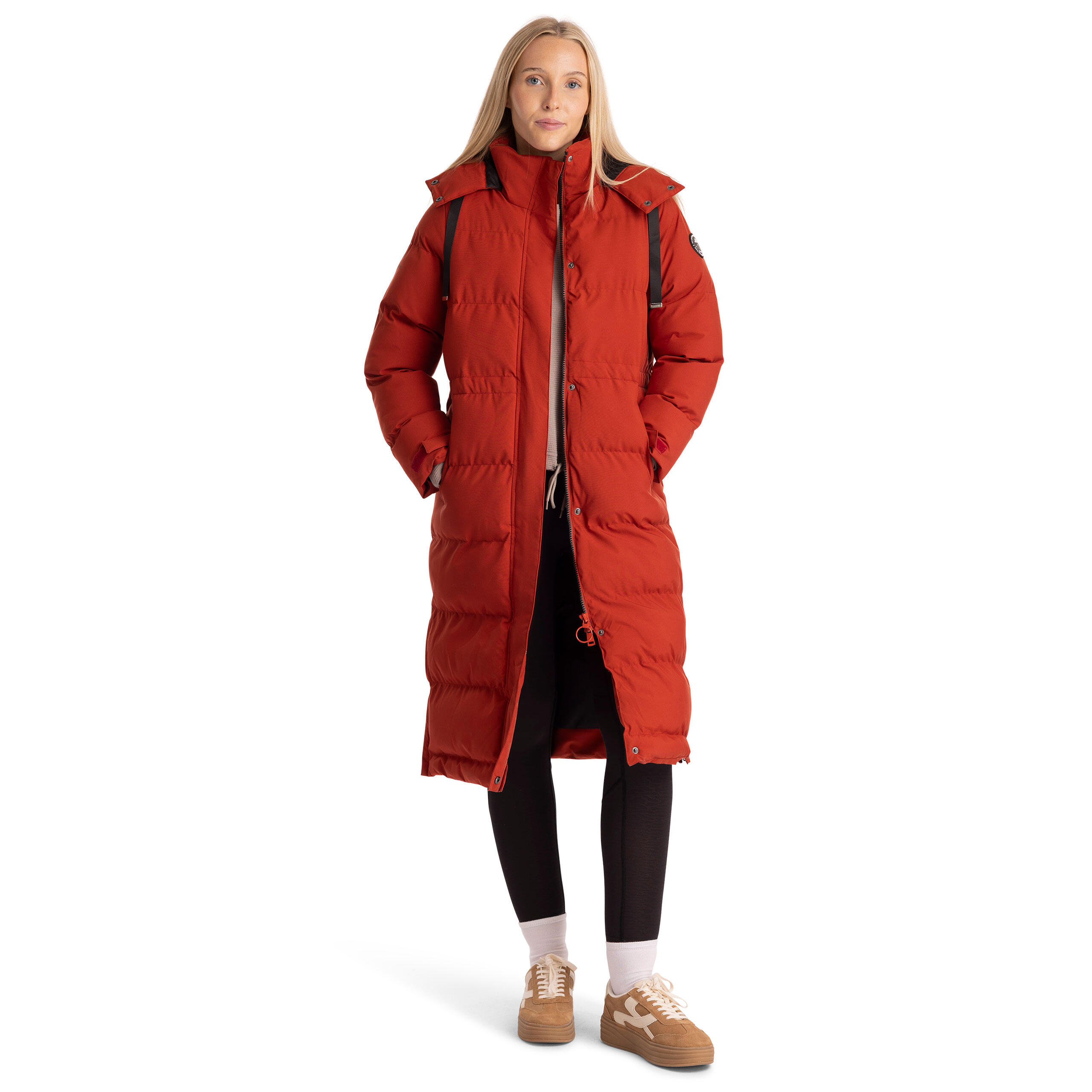 Trespass Colter - Veste imperméable pour femme Burnt Sienna 5/5