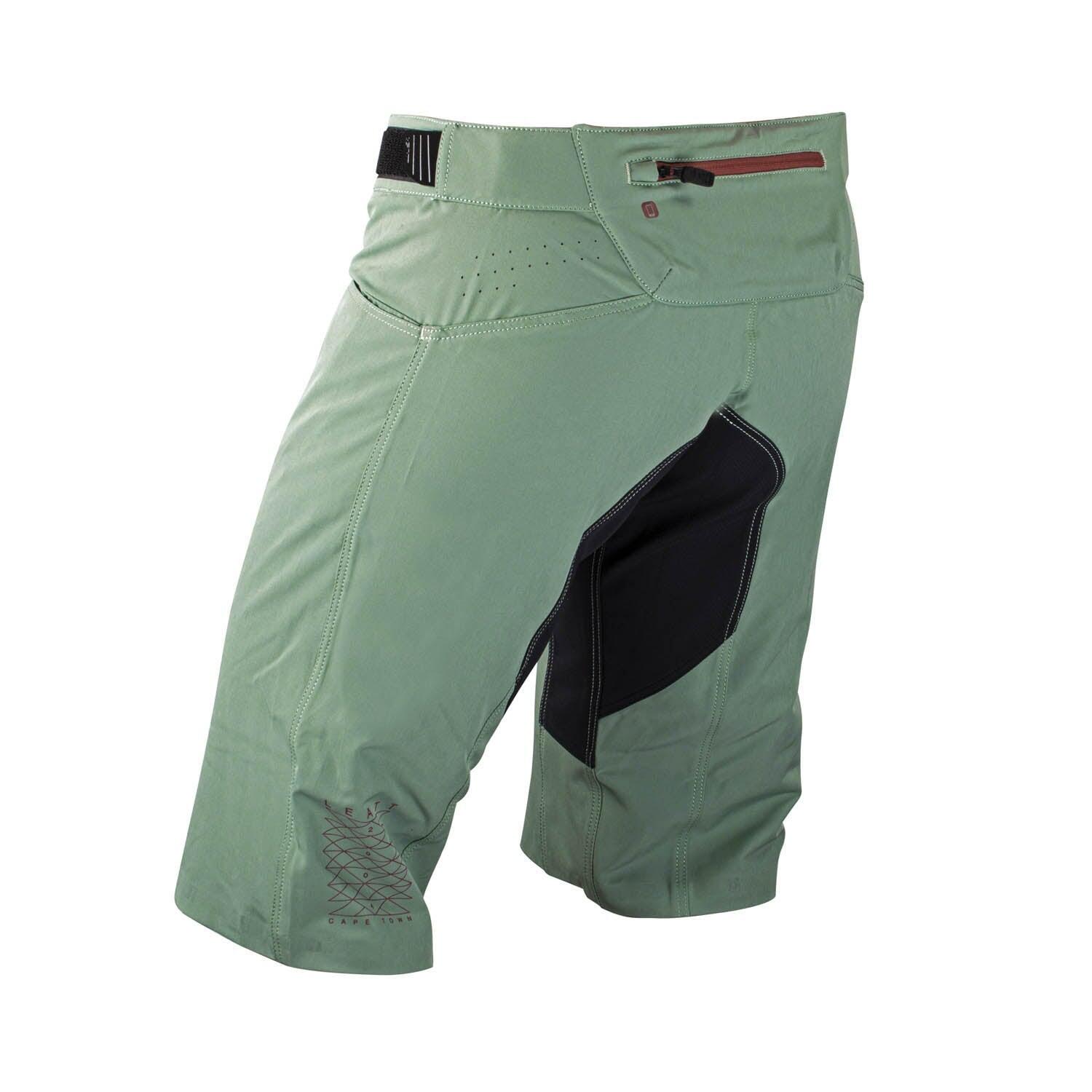 Pantaloncini Ciclismo Donna MTB 3.0 All Mountain Verde 4/7