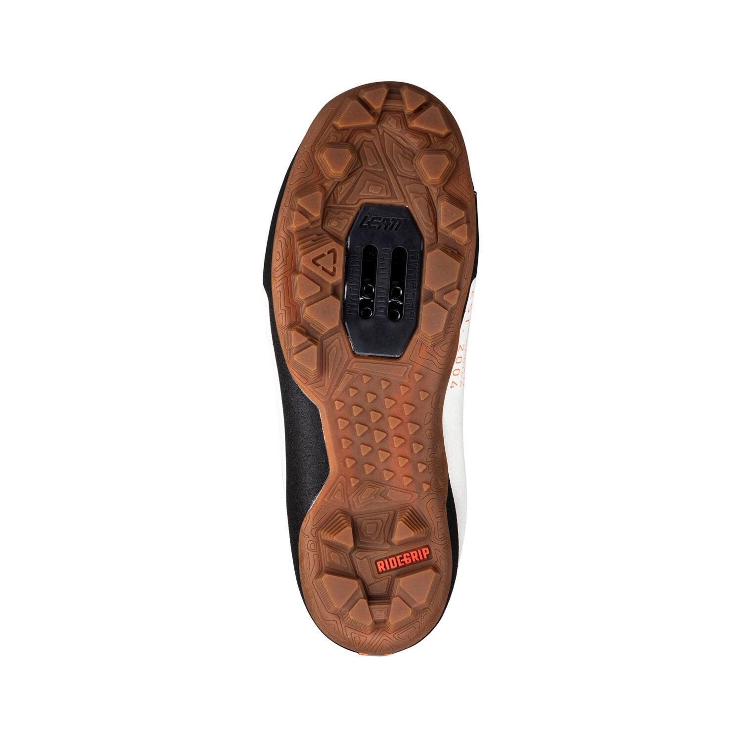 Leatt Clip 2.0 Endurance Schuhe Cremeweiß MTB 5/7