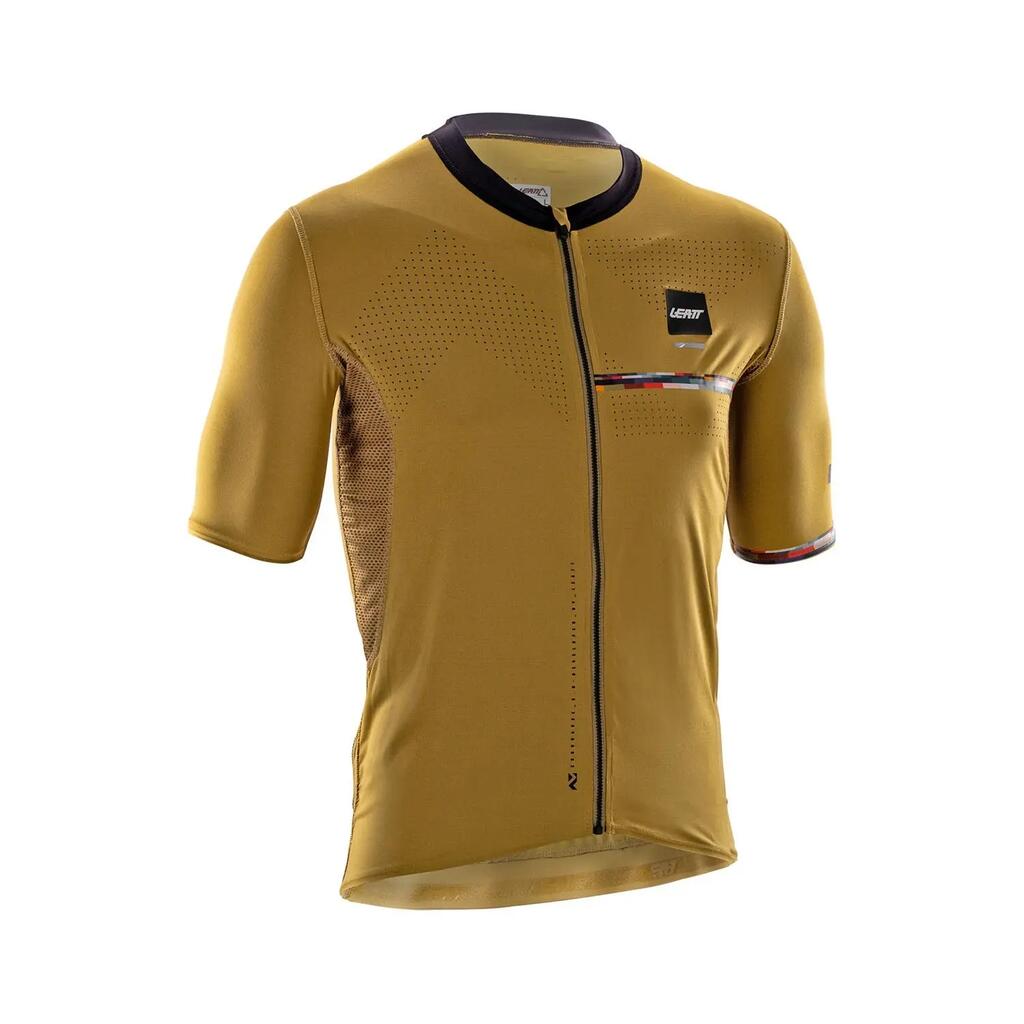 Men's Leatt Endurance 5.0 Cargo Brown Short Sleeve Jersey