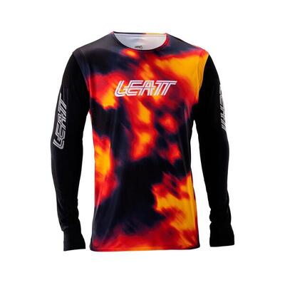 Leatt technisch mtb-shirt met lange mouwen gravity 8.0