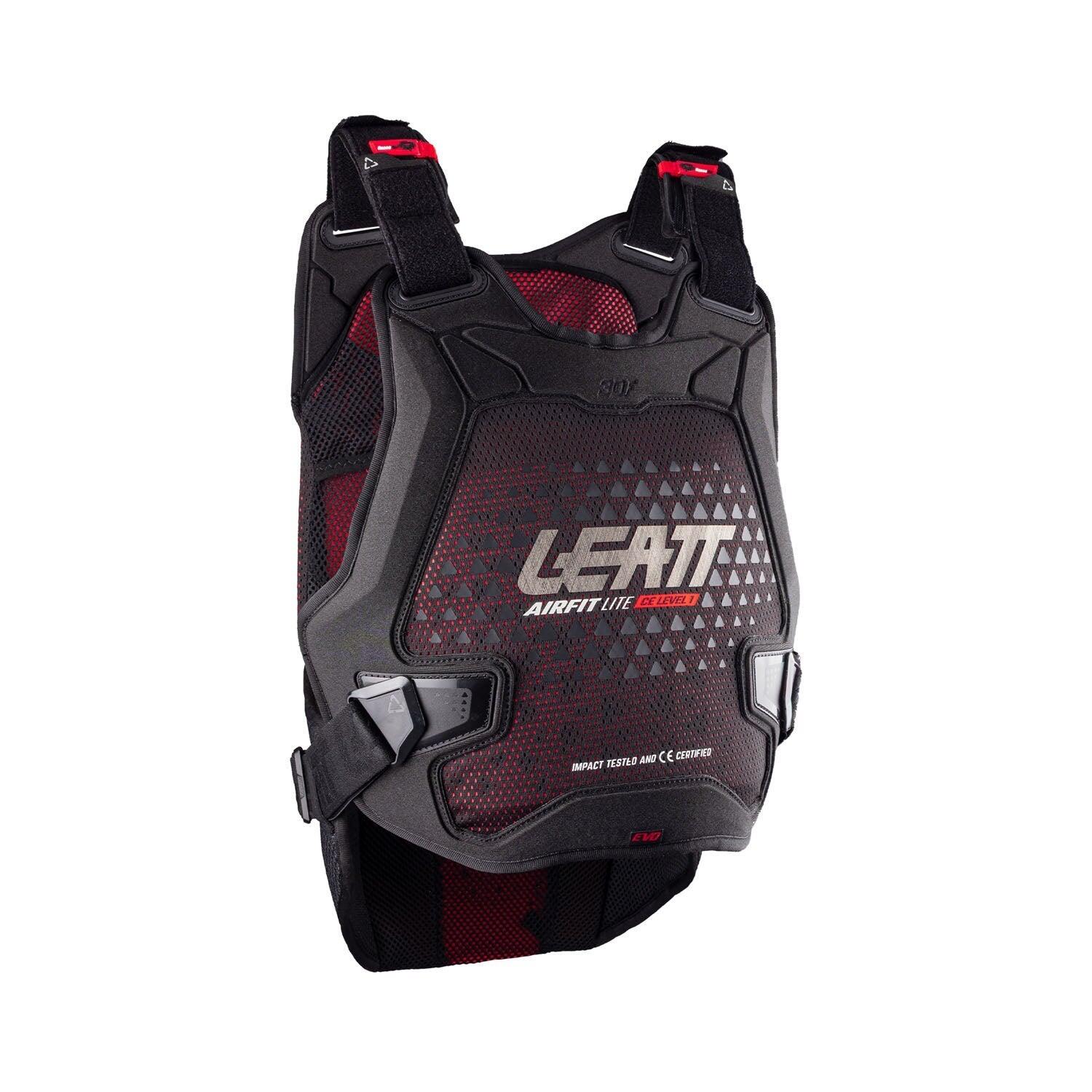 Babete de proteção Leatt 3DF AirFit Lite Evo Preto 4/5