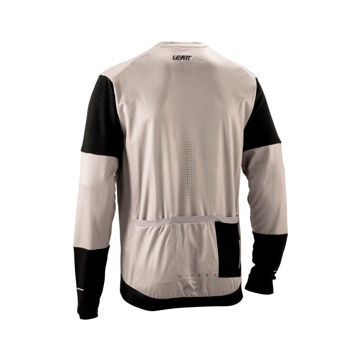 Maillot Manches Longues Leatt Endurance 3.0 Gris Homme 3/4