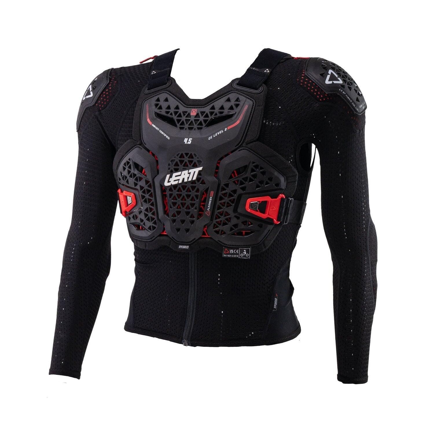 Gilet de Protection Intégral Leatt 4.5 Hybrid Jr Noir Junior 5/5