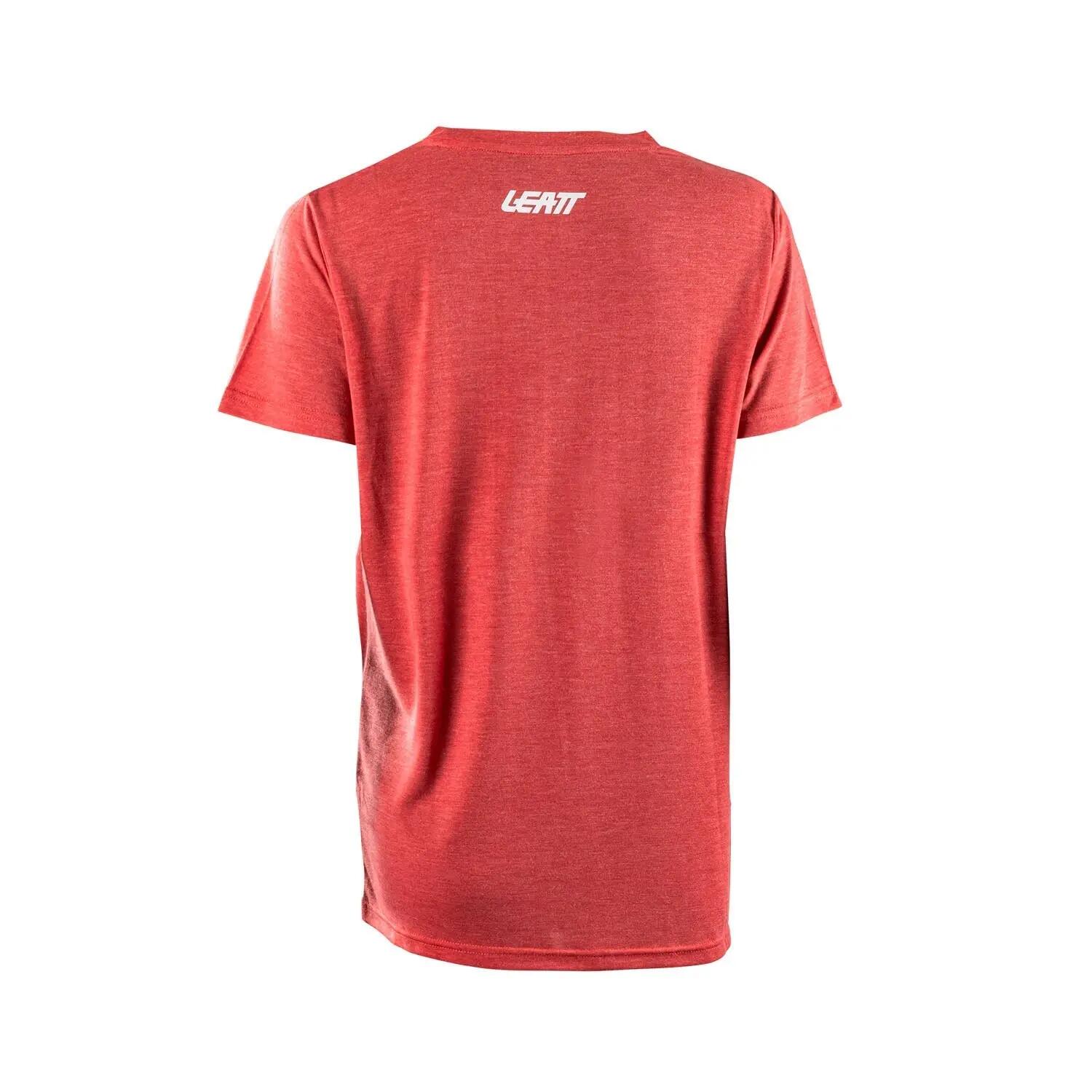 T-shirt Donna Leatt Casual Tech Dusty Red V26 2/2