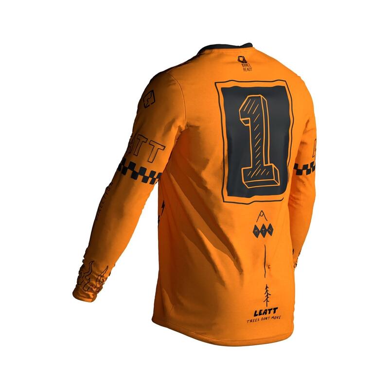 Tricou cu mâneci lungi pentru copii Leatt MTB Gravity 3.0 JR