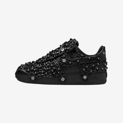 Nike Air Force 1 Low Swarovski Triple Black (W)