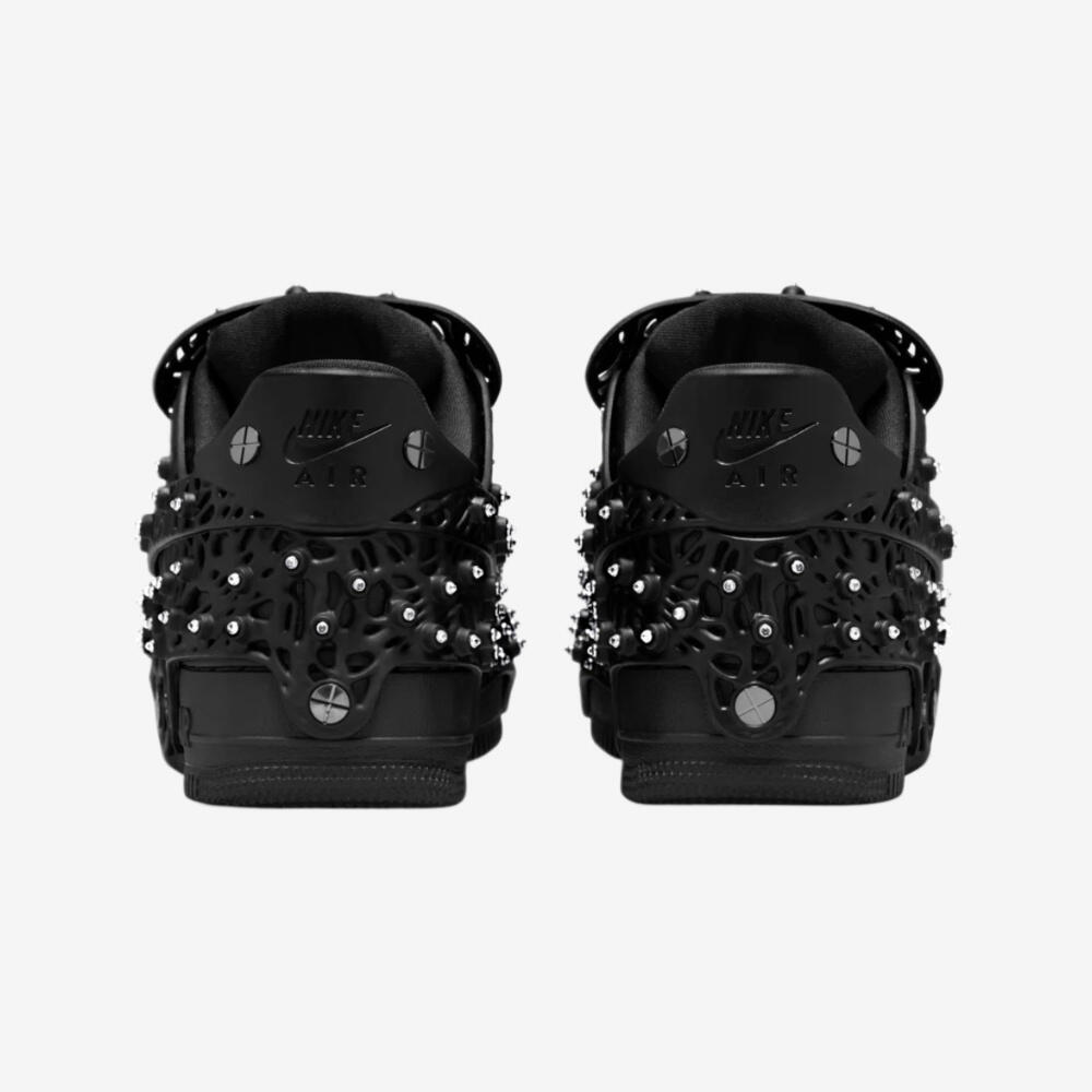 Nike Air Force 1 Low Swarovski Triple Black (W) 5/6