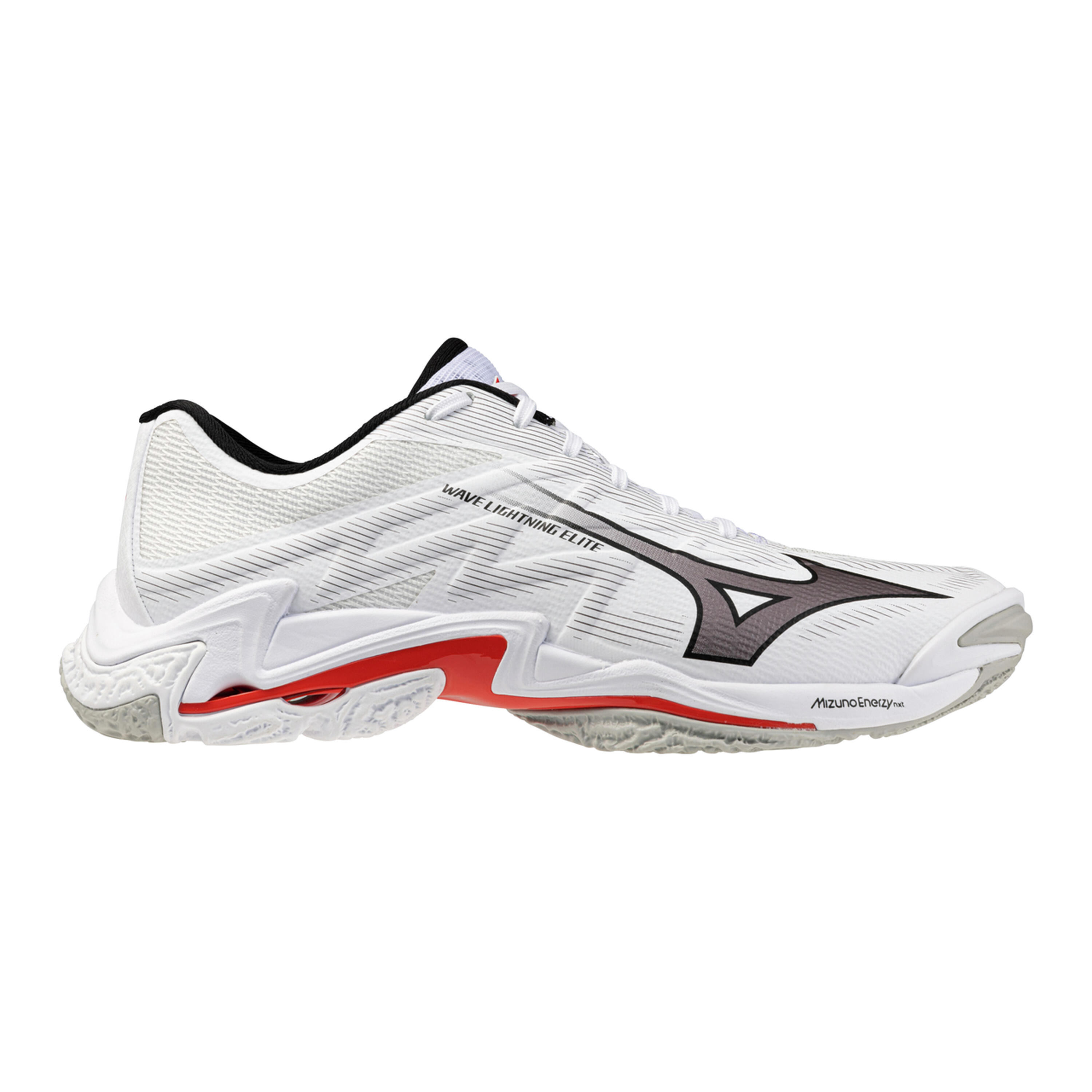 Mizuno - Chaussures Indoor Mizuno Wave Lightning Elite - Chaussures De Sport - Blanc|noir - Decathlon