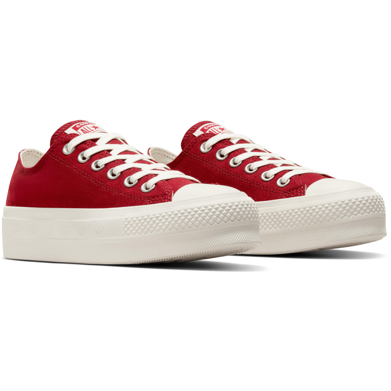 Baskets Converse Chuck Taylor As Lift, Rouge, Unisexe 3/5