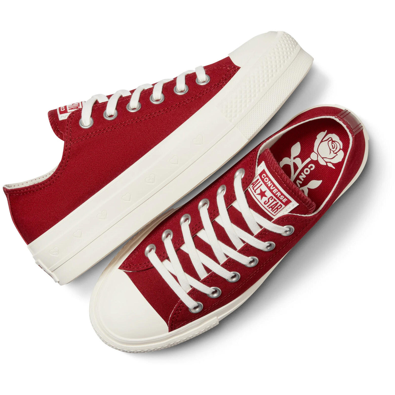 Baskets Converse Chuck Taylor As Lift, Rouge, Unisexe 2/5