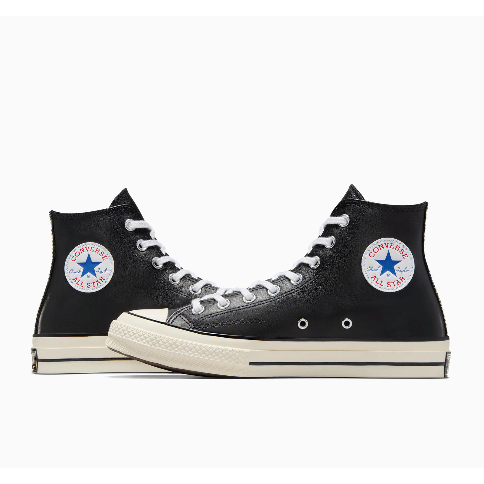 Zapatillas Converse Chuck 70 Leather, Negro, Unisexo 4/5