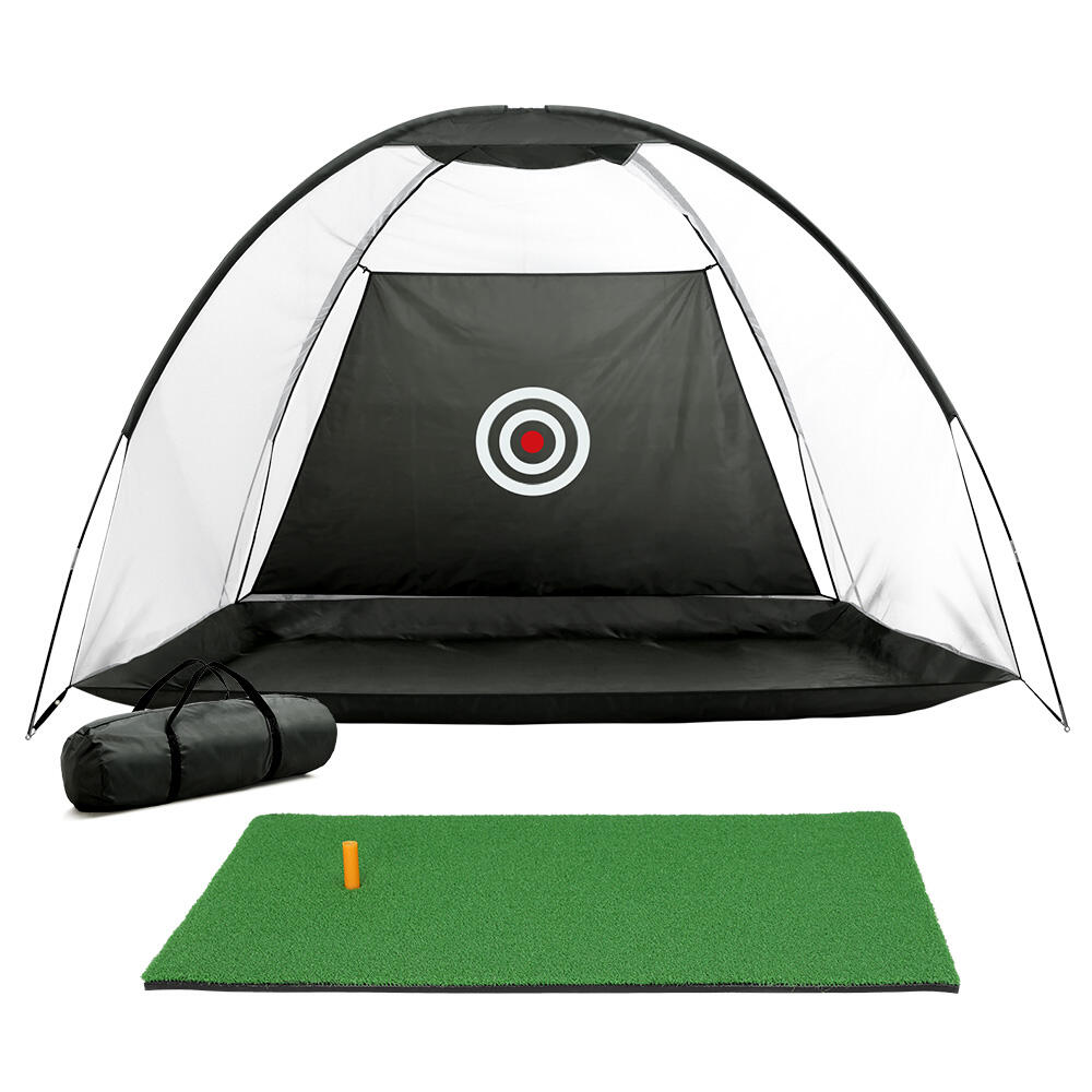 Everfit 3M Golf Practice Net And Training Mat Set Driving Target