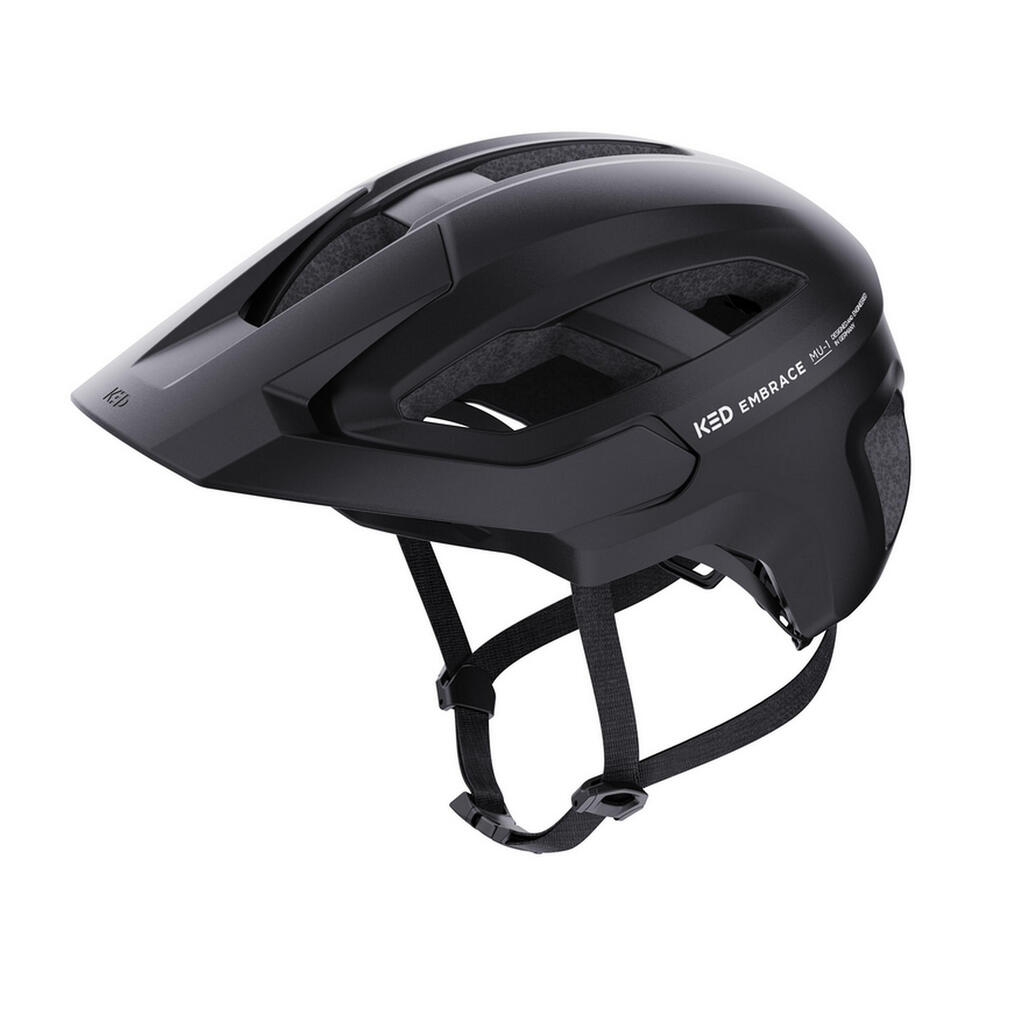 KED Embrace JR kids helmet S-M (52-58cm) black