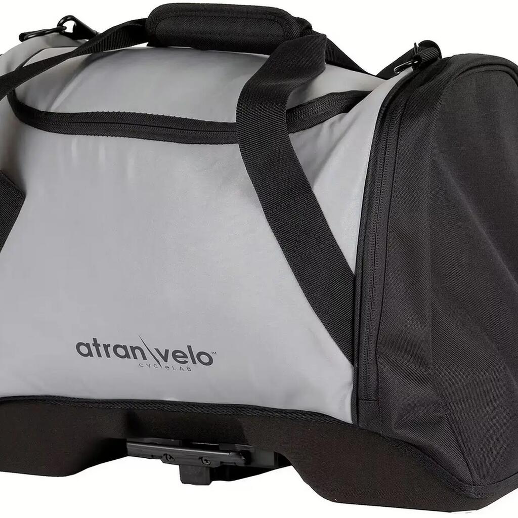 AtranVelo AVS Pulse Duffle Bag Black Reflective 36 Litre