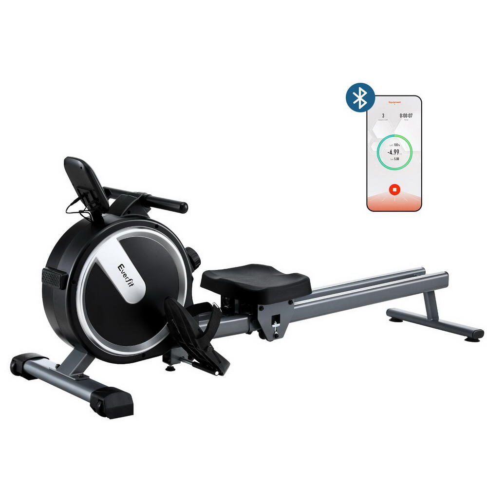 Everfit 16 Level Magnetic Rowing Machine for Home with App Connect
