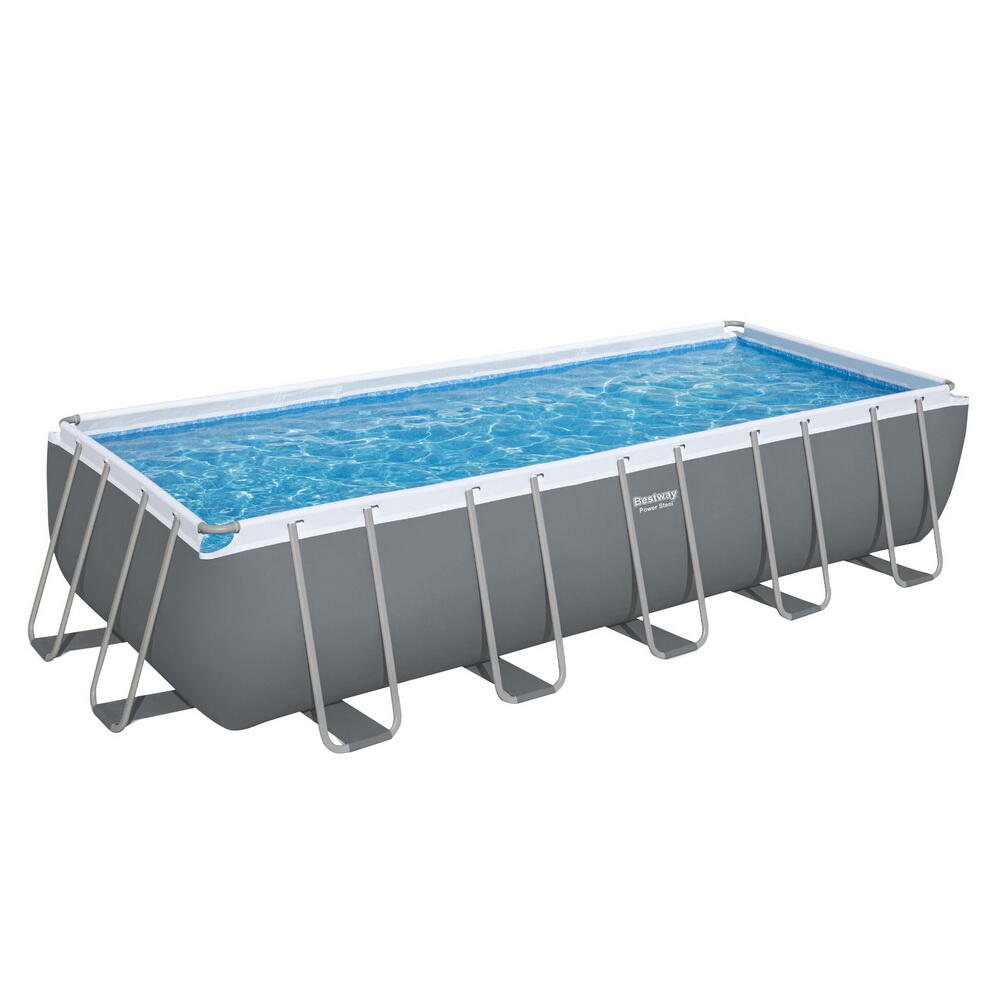 Bestway Swimming Pool 640x274x132cm Steel Frame Filter Pump Ladder 19281L