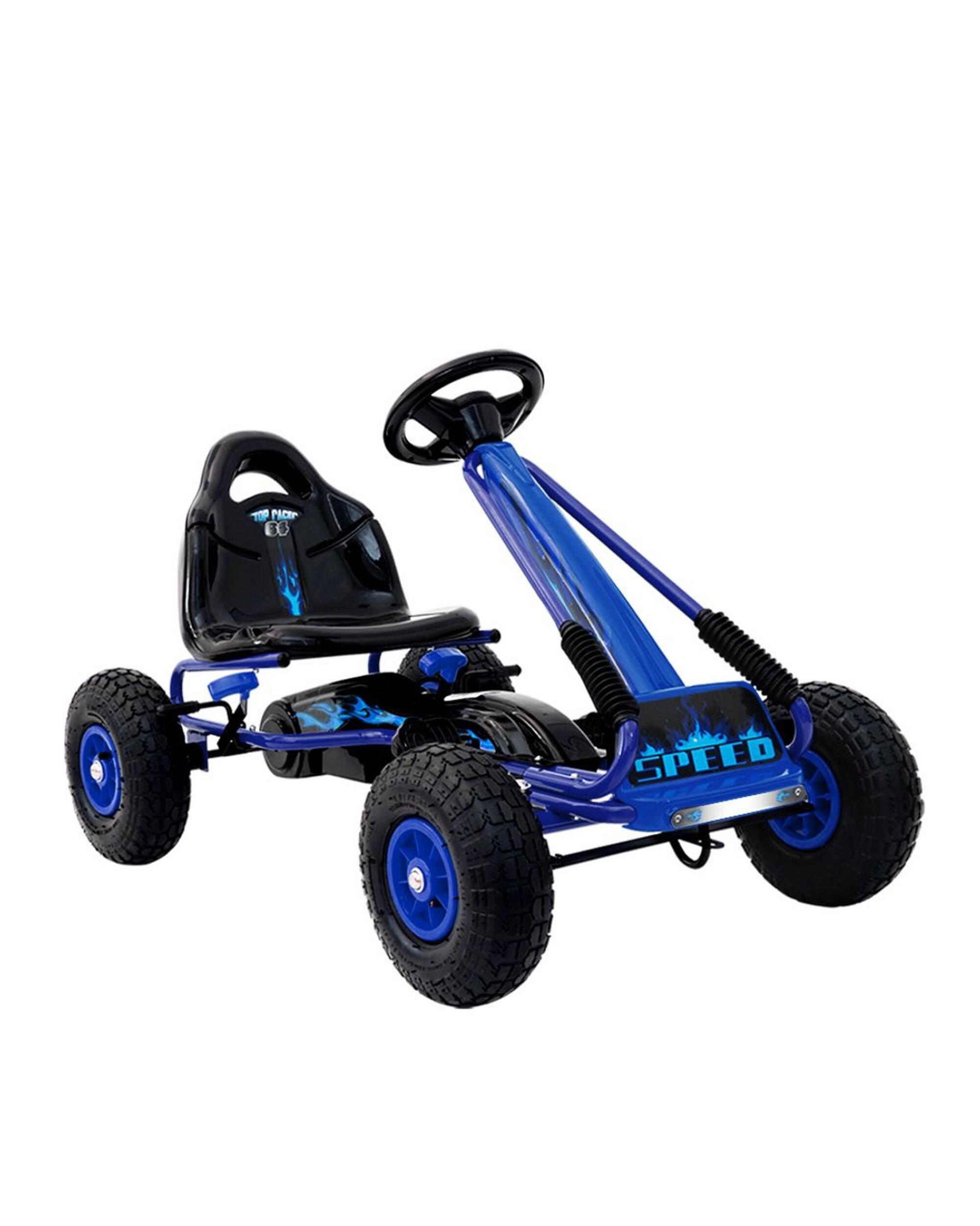 Rigo Kids Pedal Go Kart Ride On Toys Racing Car Rubber Tyre