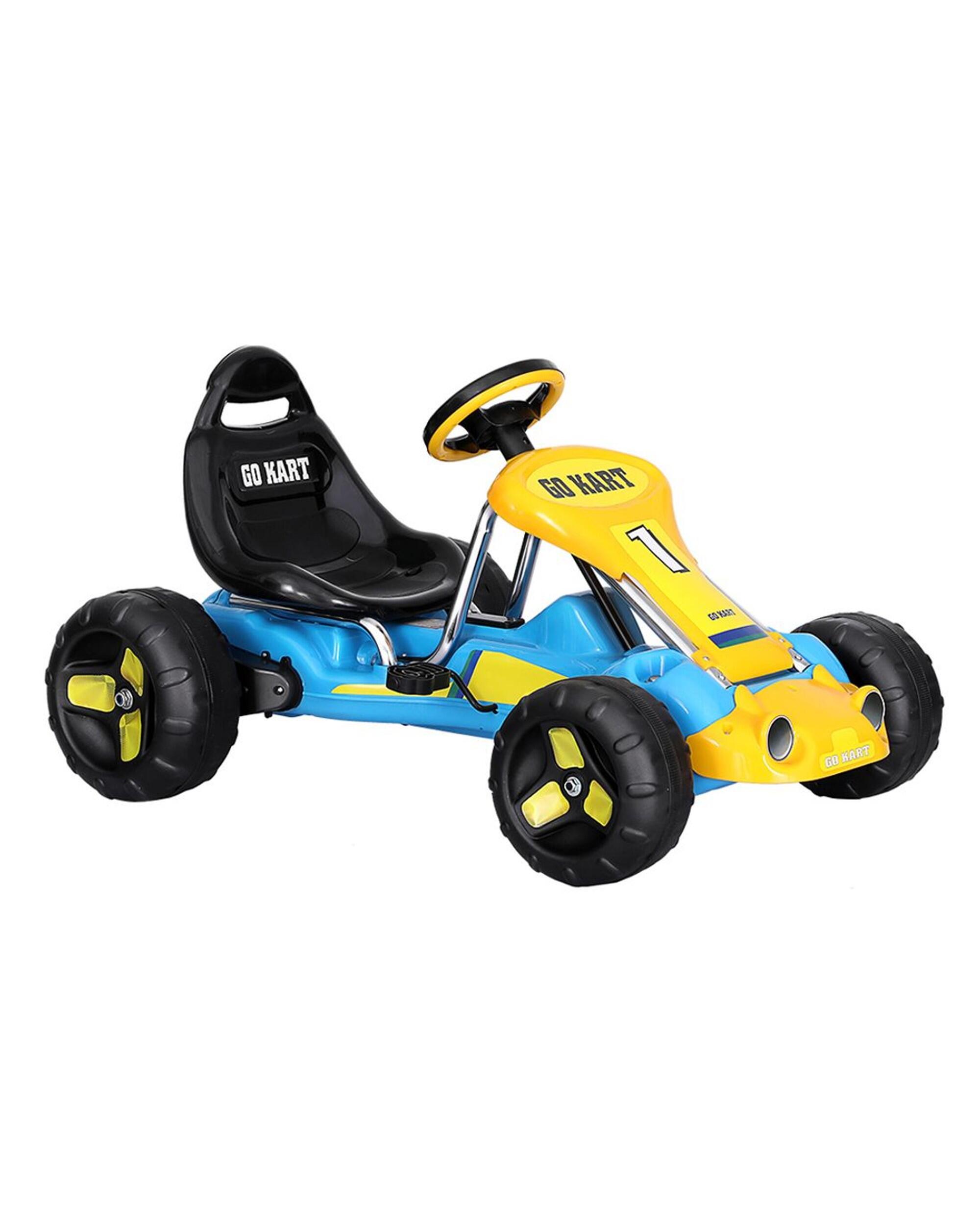 Rigo Kids Pedal Go Kart Ride On Toys Racing Car Plastic Tyre