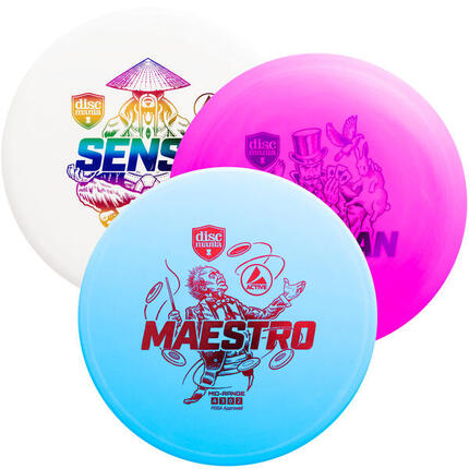 Wurfscheiben-Set Disc Golf Discgolf Unisex