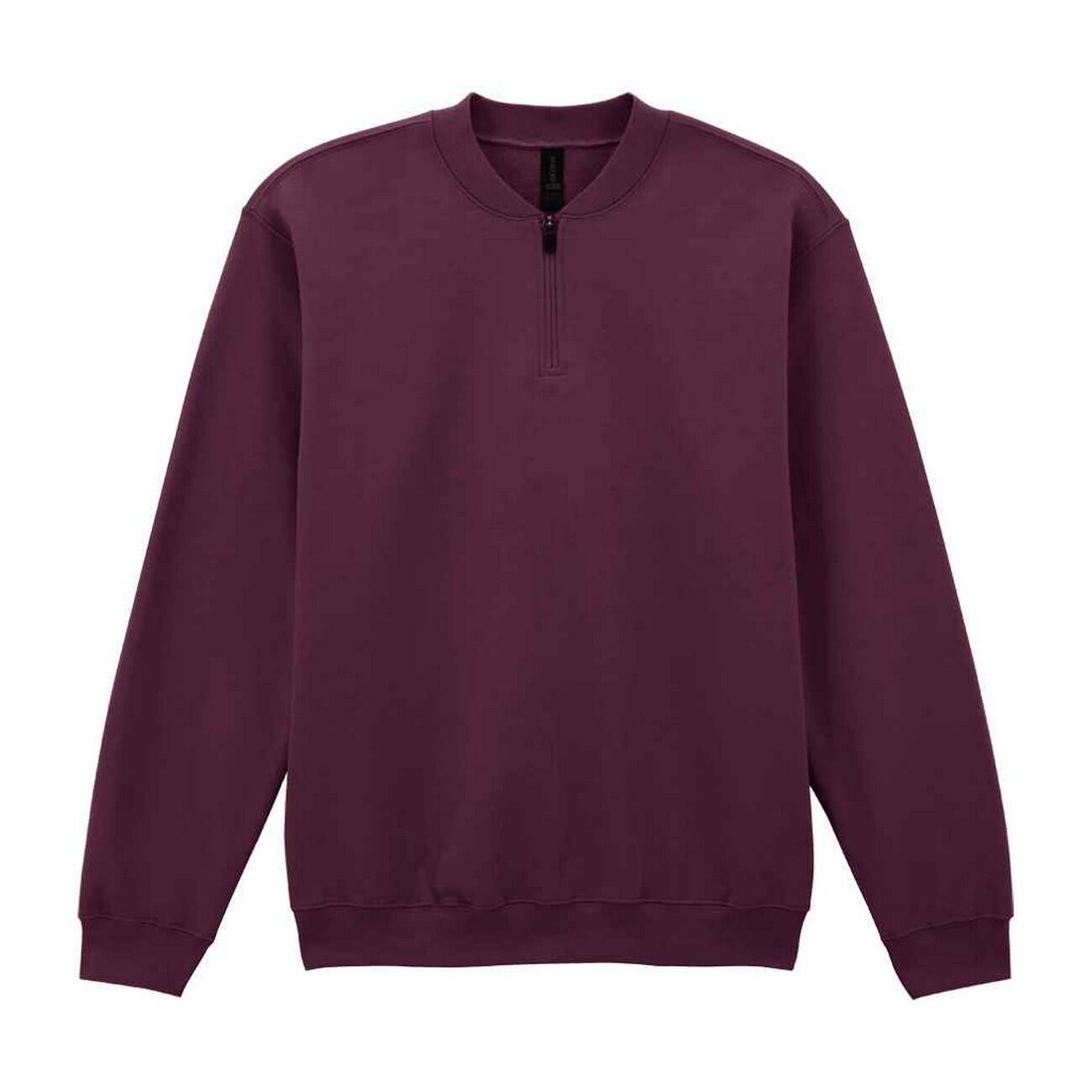 Gildan Unisex Adult Softstyle Midweight Quarter Zip Sweatshirt