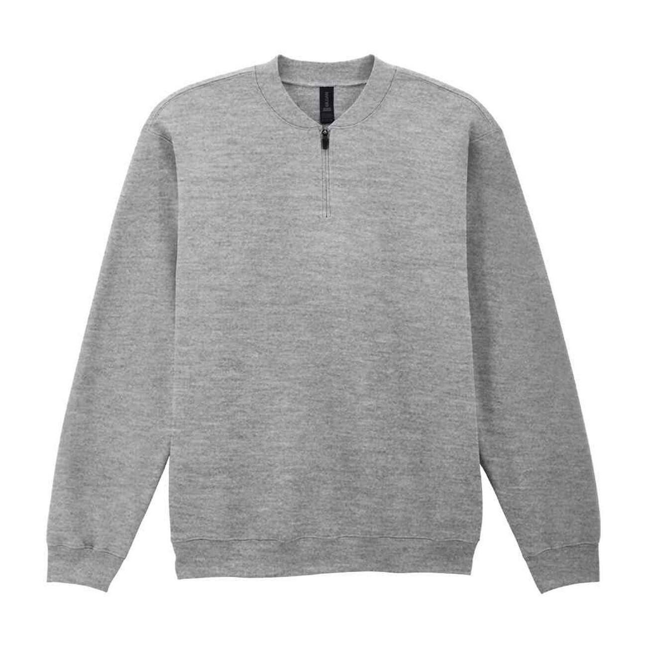 Gildan Unisex Adult Softstyle Midweight Quarter Zip Sweatshirt