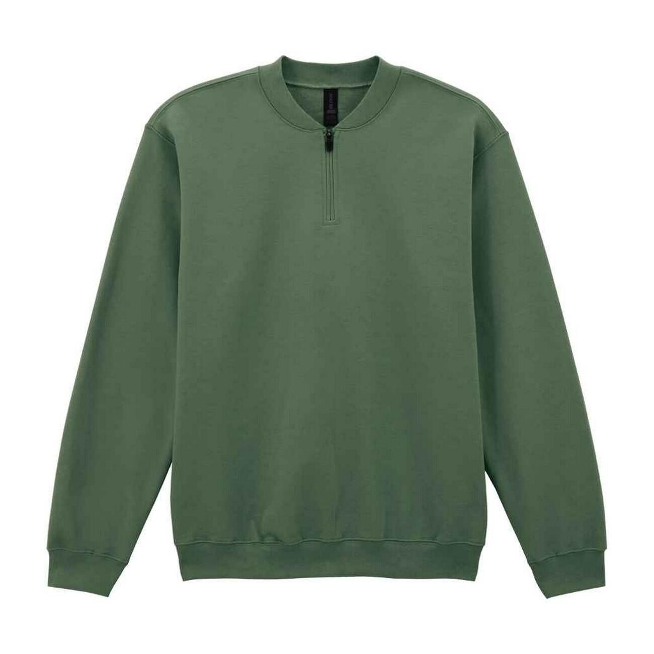 Gildan Unisex Adult Softstyle Midweight Quarter Zip Sweatshirt