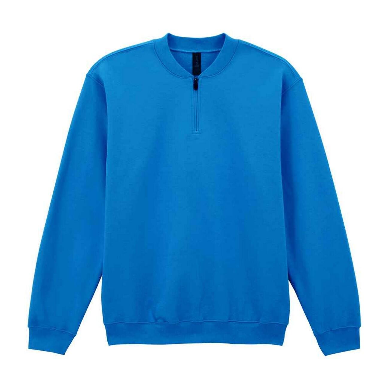 Gildan Unisex Adult Softstyle Midweight Quarter Zip Sweatshirt