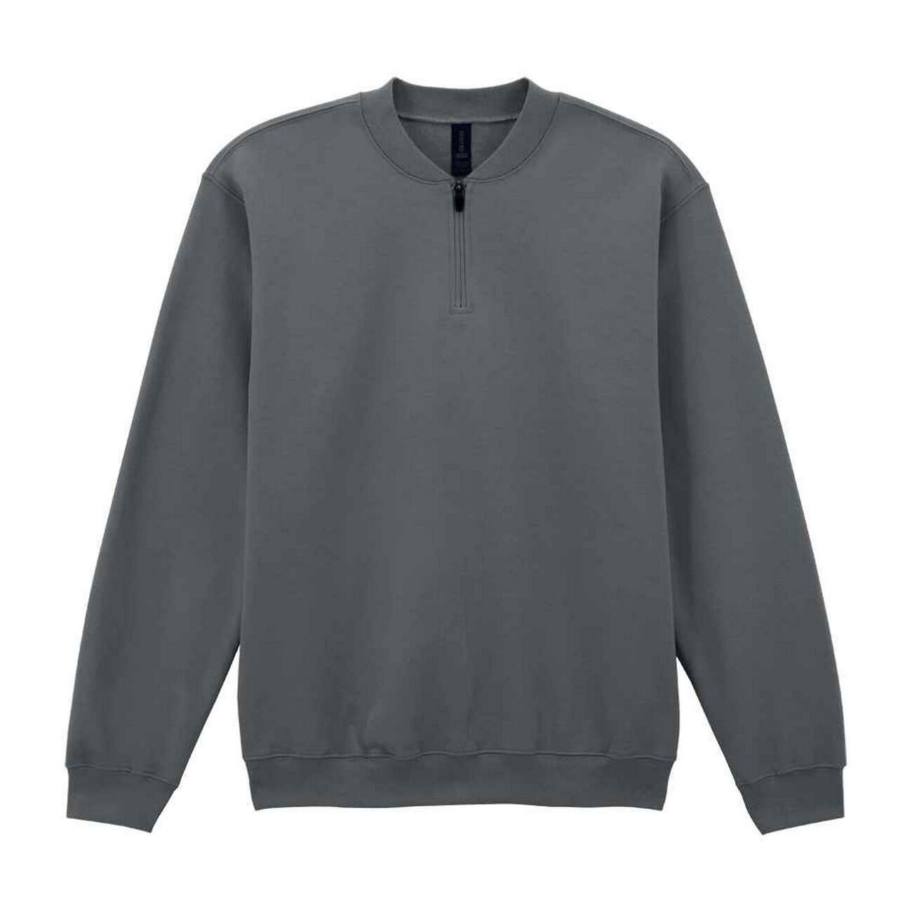 Gildan Unisex Adult Softstyle Midweight Quarter Zip Sweatshirt
