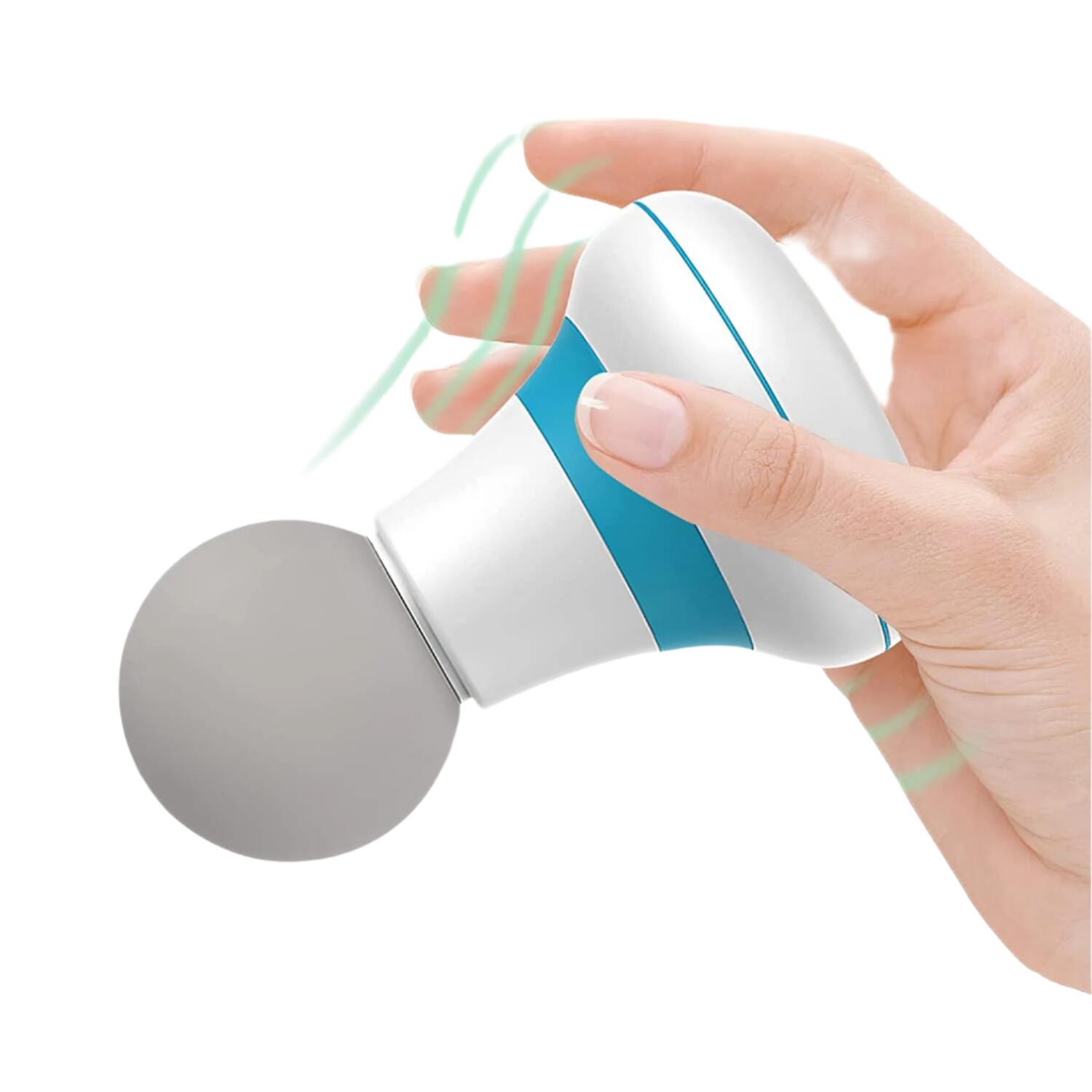 NNETM Professional Handheld Massager Wand â€“ Powerful 6-Mode(White)