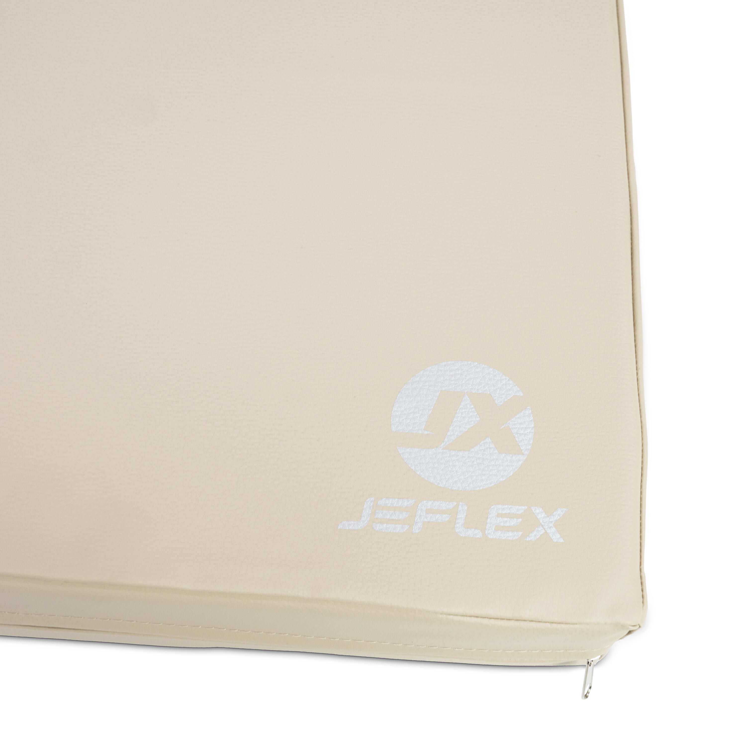 Sportmat 100 x 70 x 8 cm Fitness beige/creme Weichbodenmat Jeflex 4/6