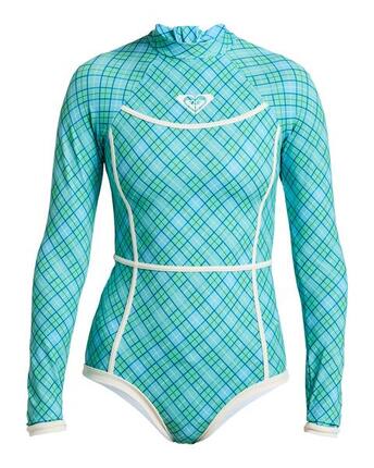 Langärmliger Badeanzug GO GIRL SURF Grün Frauen
